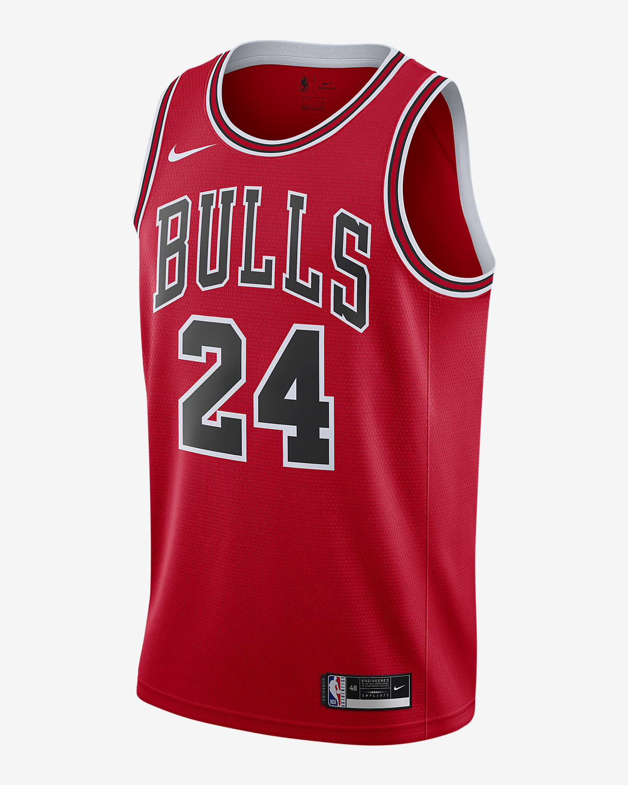 Lauri Markkanen Bulls Icon Edition 2020 Camiseta Nike NBA Swingman. Nike ES