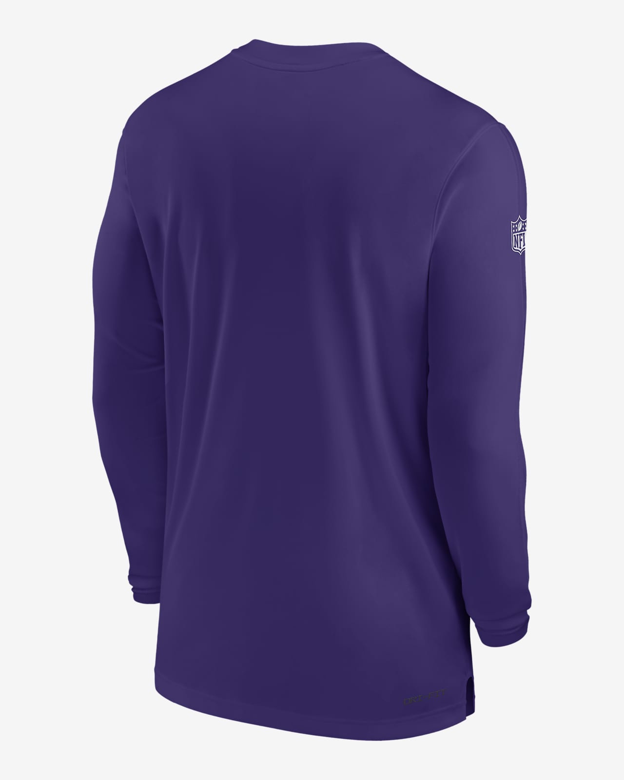 Nike Men's Dri-Fit Sideline Coach (NFL Minnesota Vikings) Long-Sleeve Top in Purple, Size: Medium | 00M251L9M-0BK