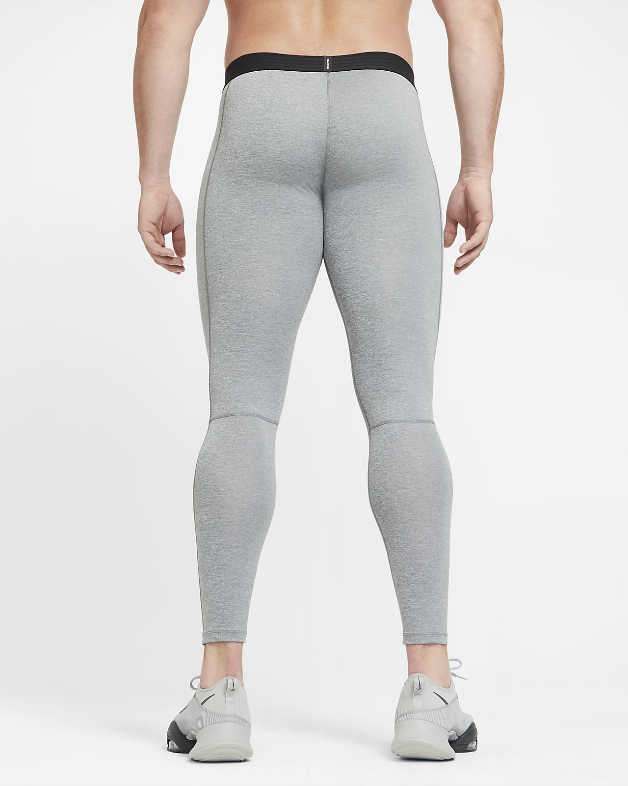 gray nike pro leggings