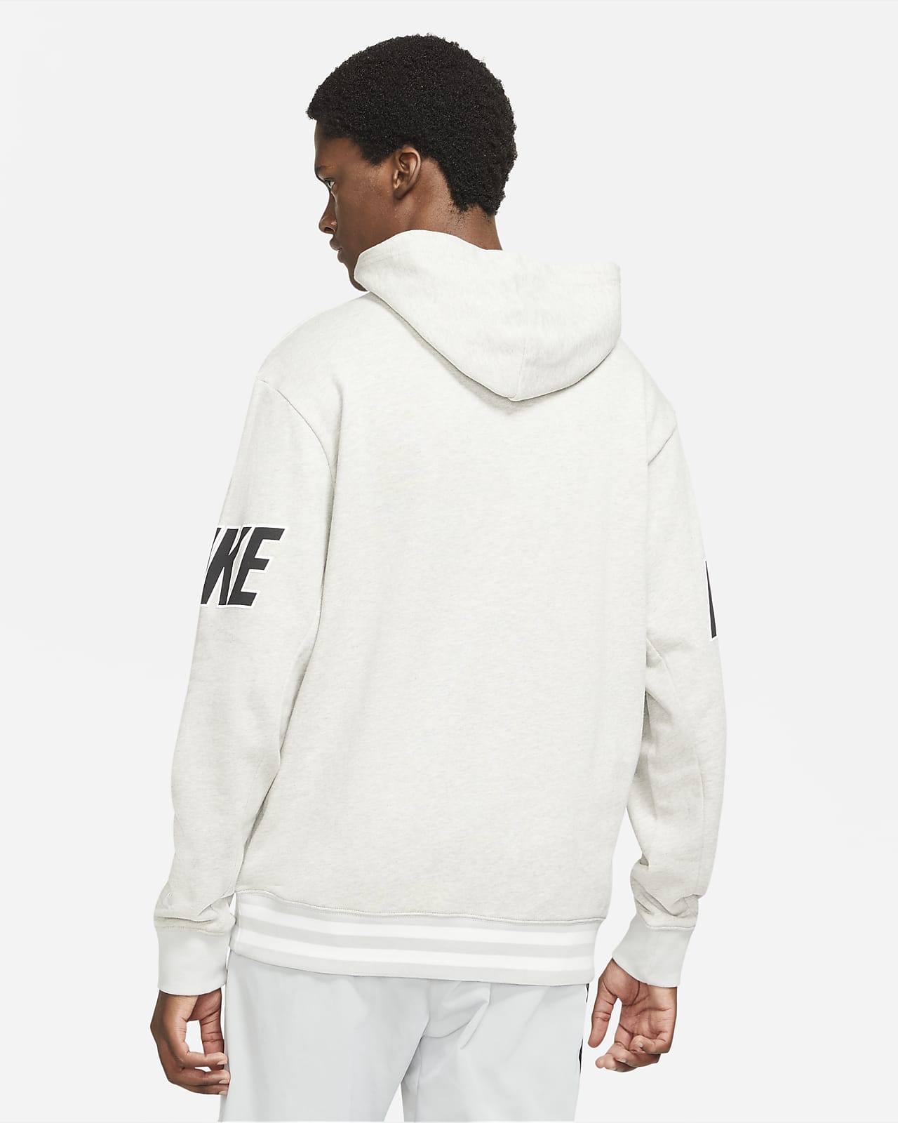 Nike Sportswear Men's French Terry Pullover Hoodie. Nike BE
