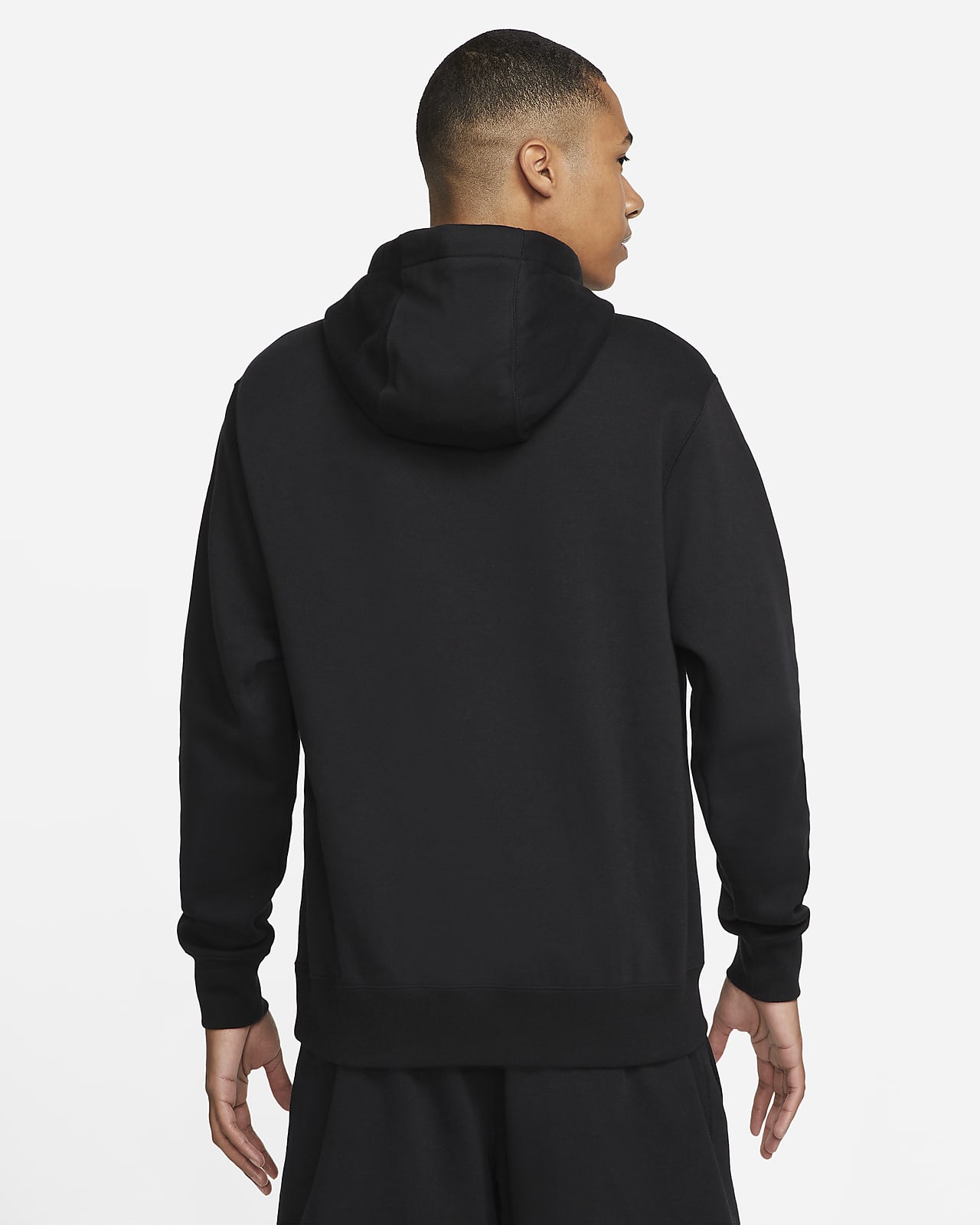 nike sportswear logo hoodie