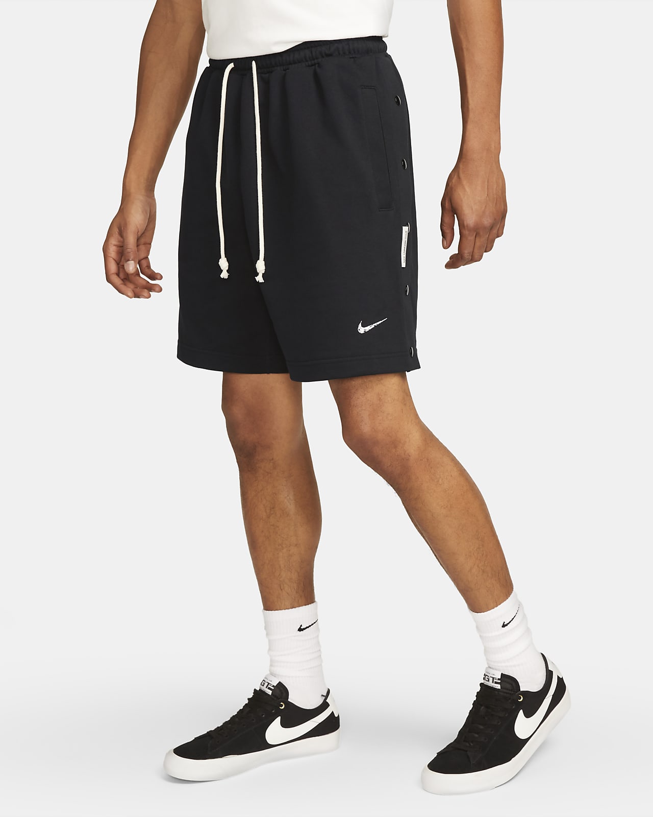 Nike Dri-FIT Standard Issue Men's 8 French Terry Basketball Shorts.