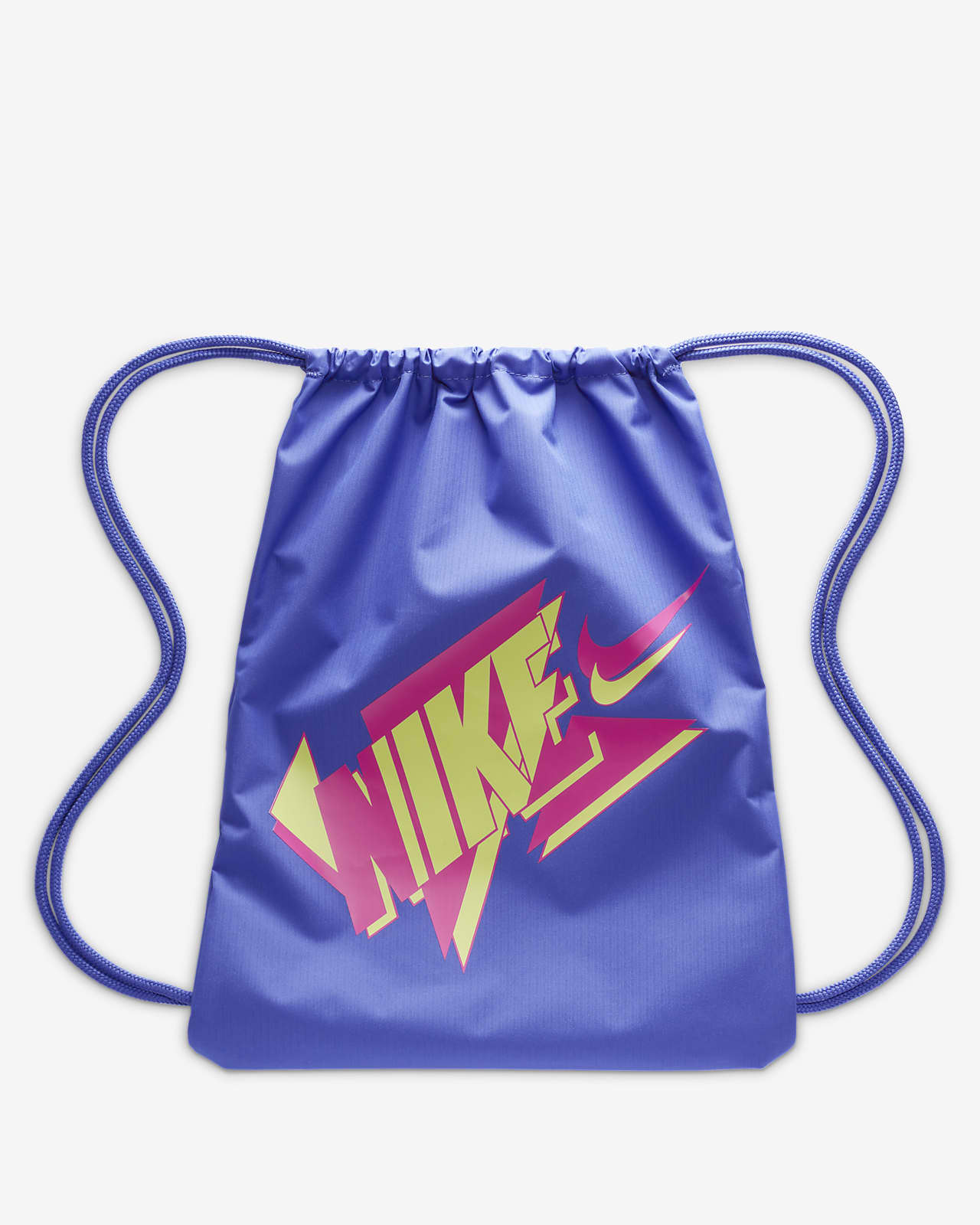 Nike Kids' Drawstring Bag (12L) in Grey
