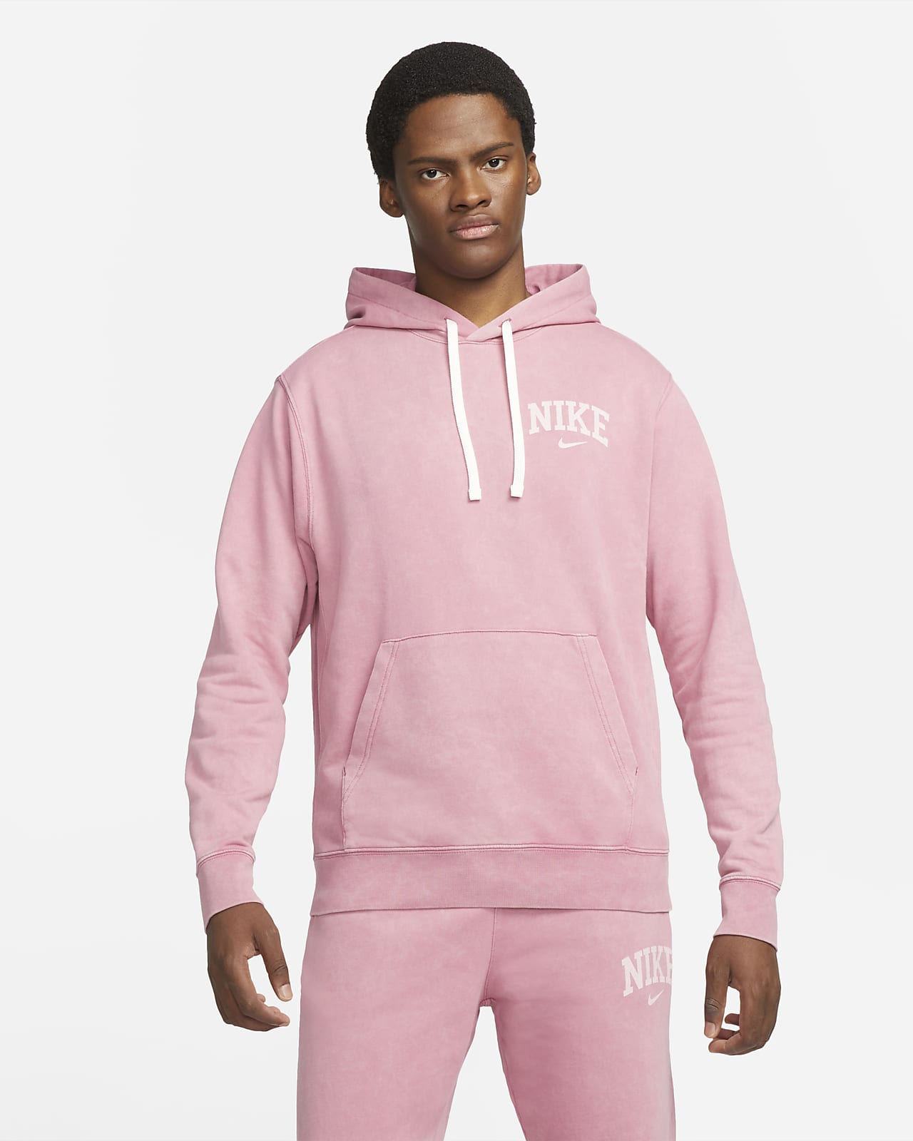 nike men's pull over hoodie