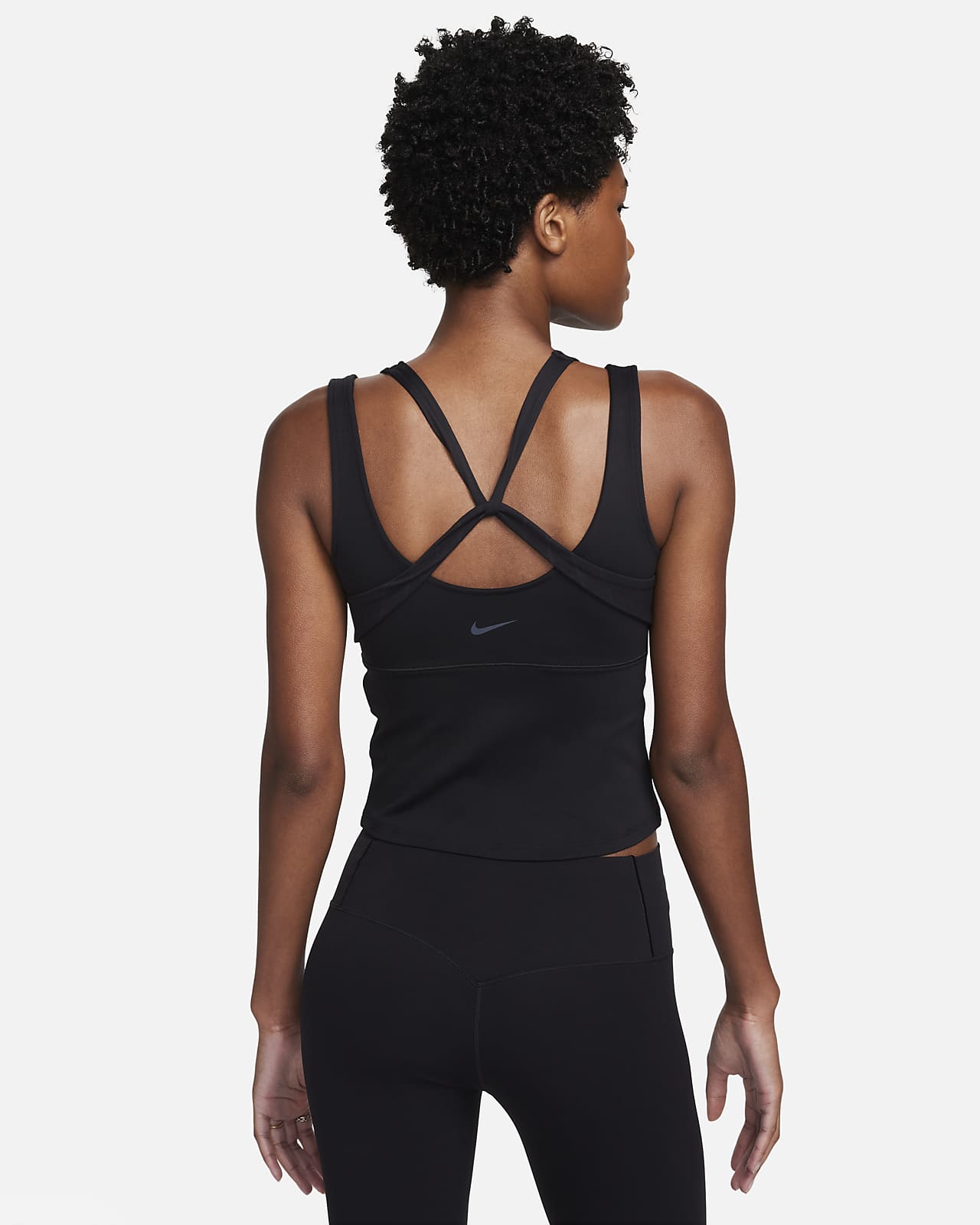 Nike, Yoga Dri-FIT Tank teknisk t-skjorte herre, Singlet, Svart