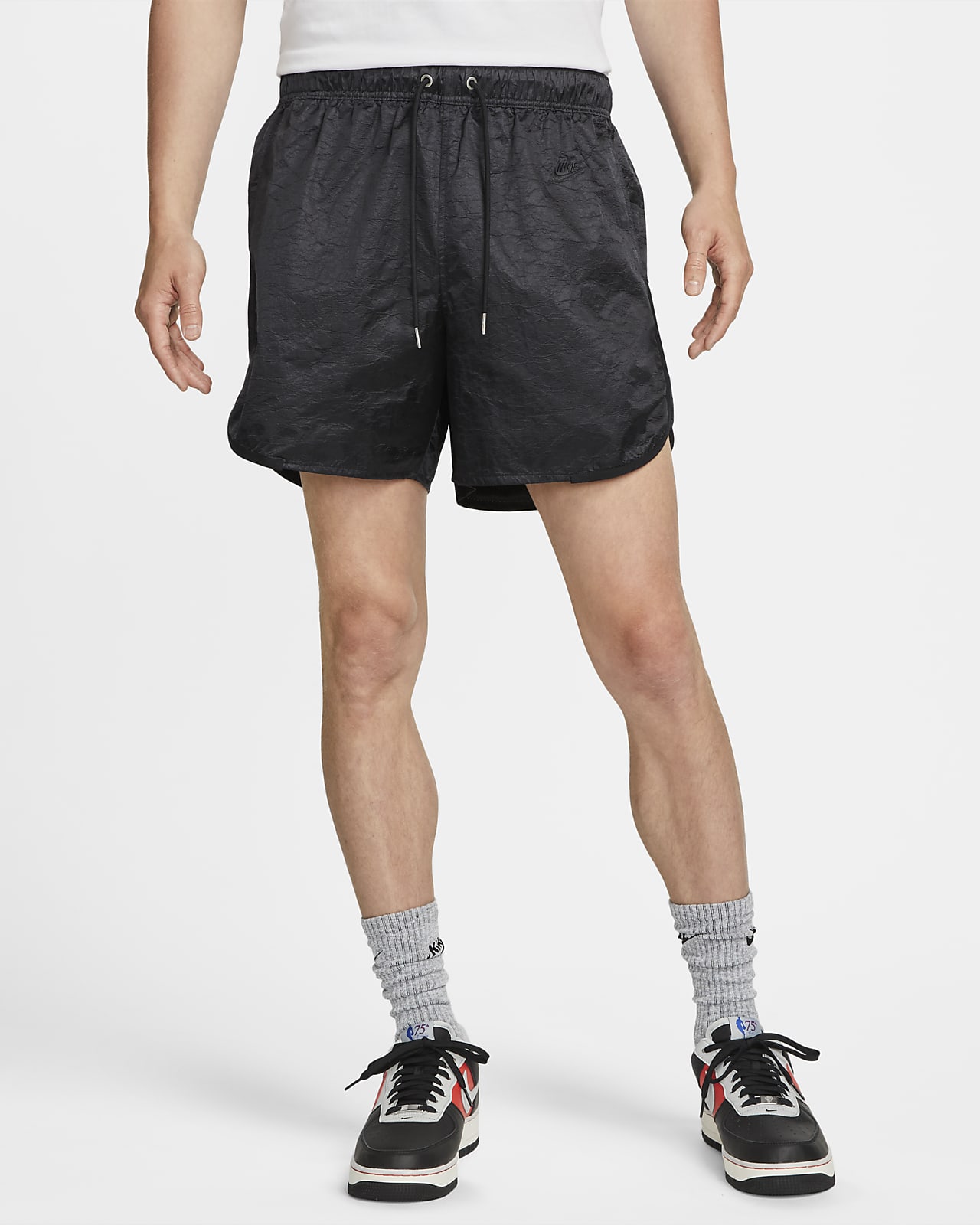 mens nylon shorts nike