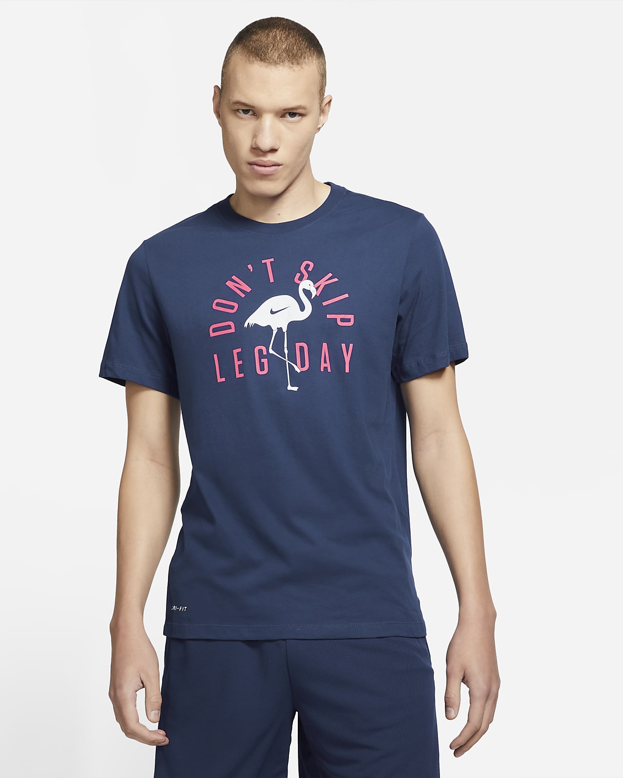nike dont skip leg day flamingo shirt
