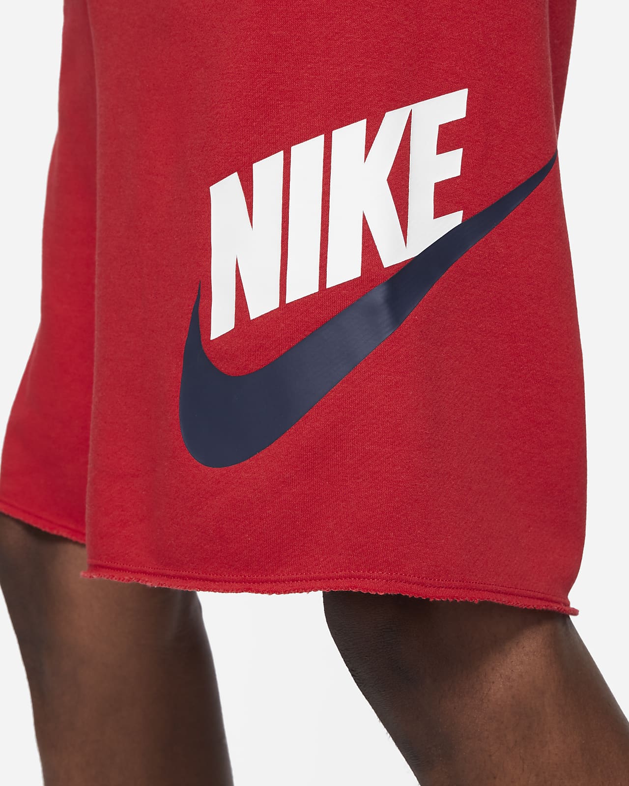 nike men's nsw french terry statement short