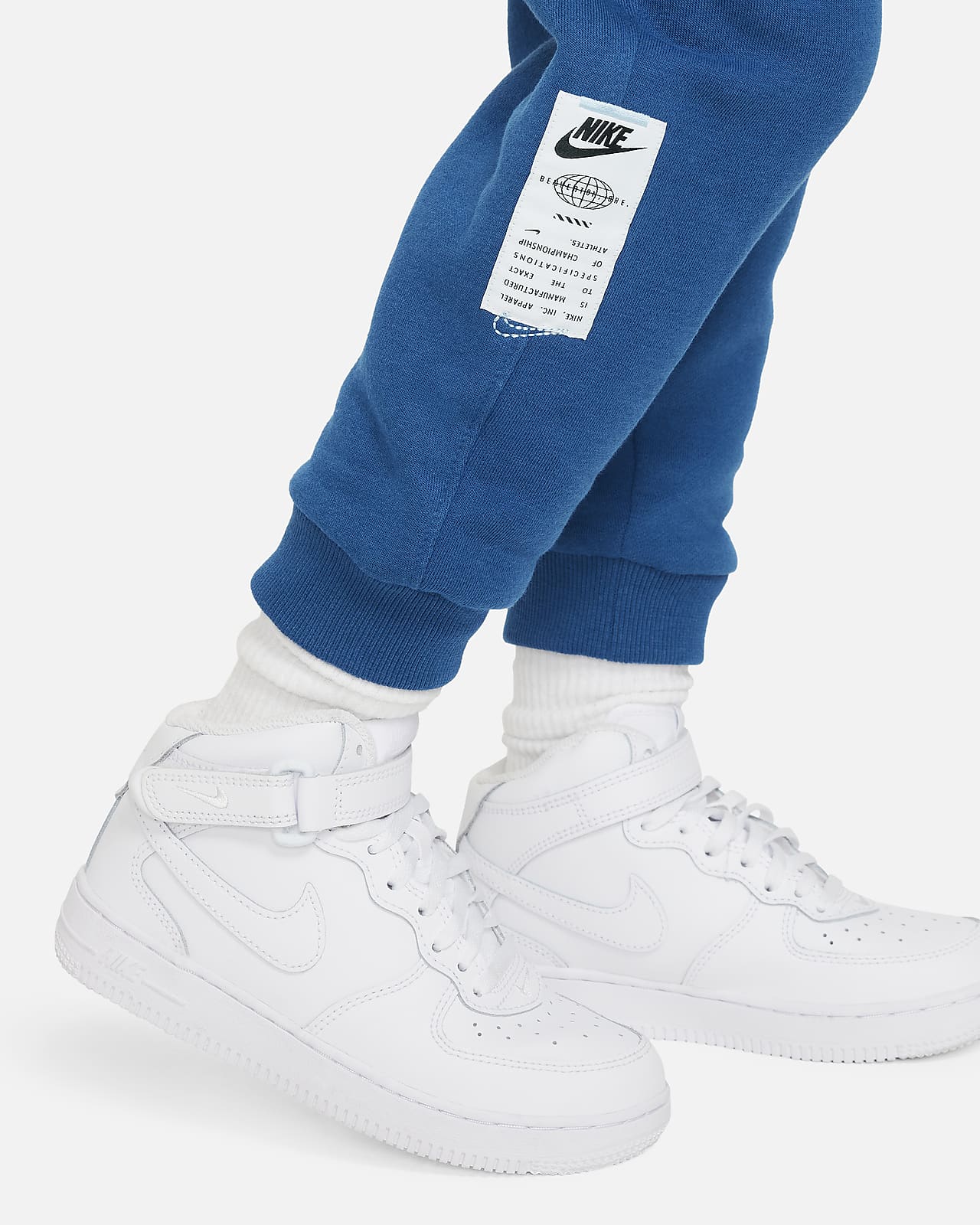 【ナイキ公式】スポーツウェア クラブ リトルキッズ フリース パンツ ブルー メンズ 7 Nike Sportswear CLUB Little Kids' Fleece PANTS