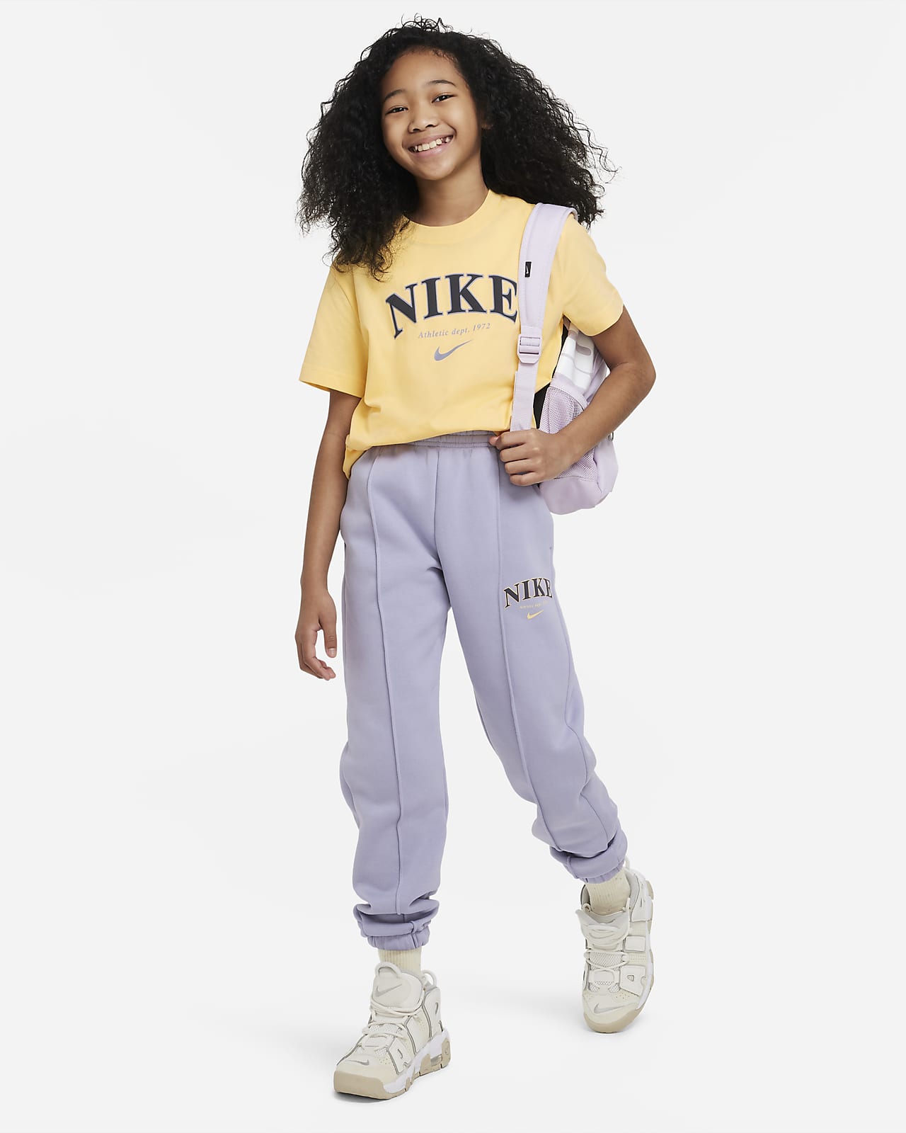 Nike Sportswear Older Kids Girls Trousers Extended Size Nike LU