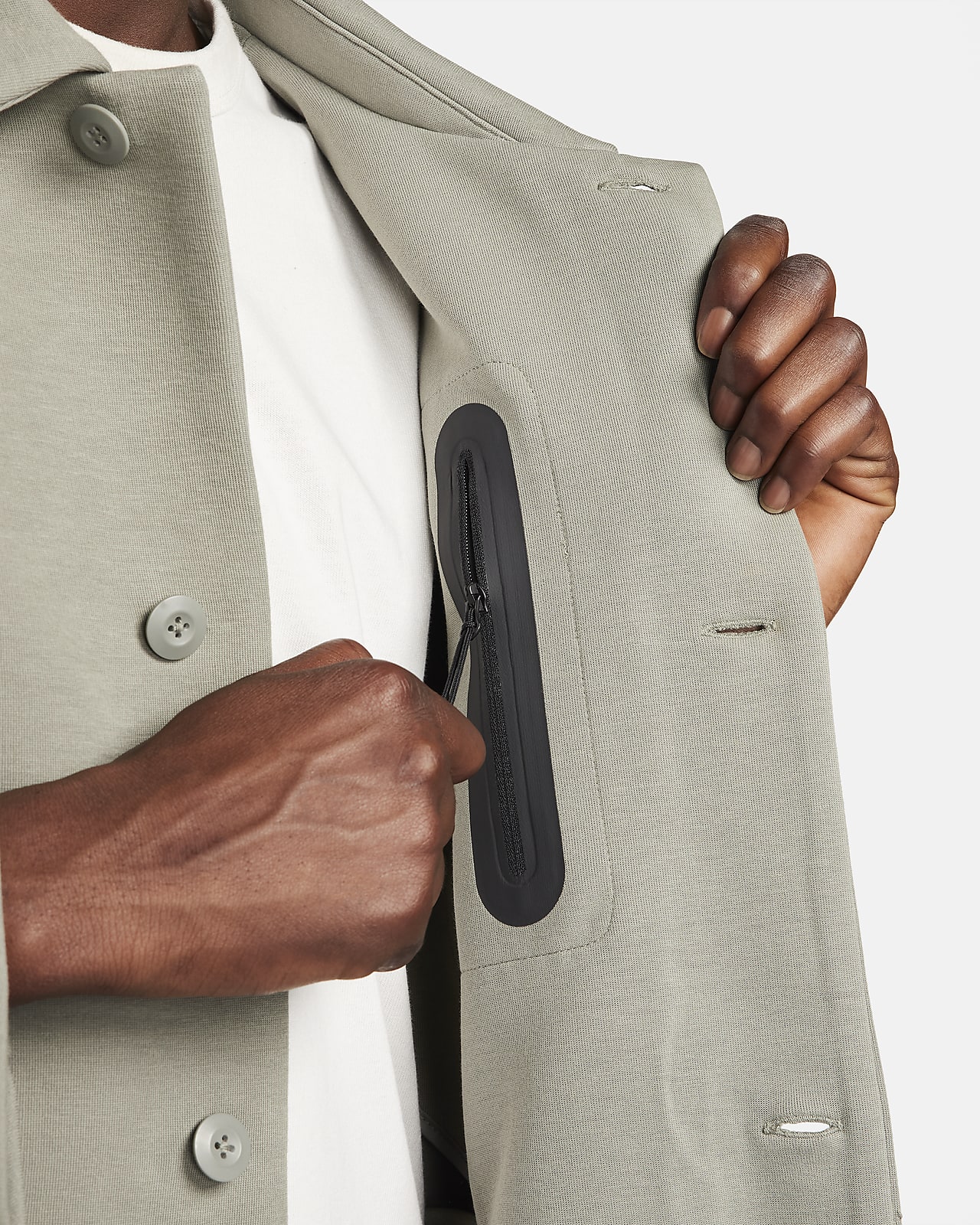Nike Sportswear Tech Fleece Reimagined Men's Oversized Shacket