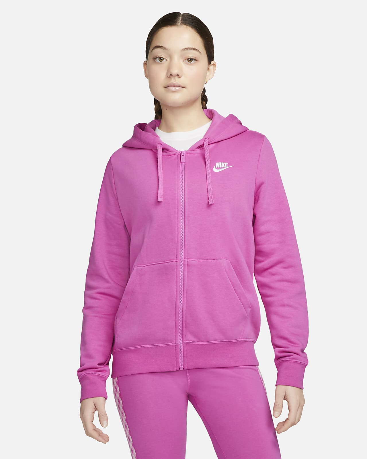 Kiwi Isoleren kan zijn Nike Sportswear Club Fleece Women's Full-Zip Hoodie. Nike.com