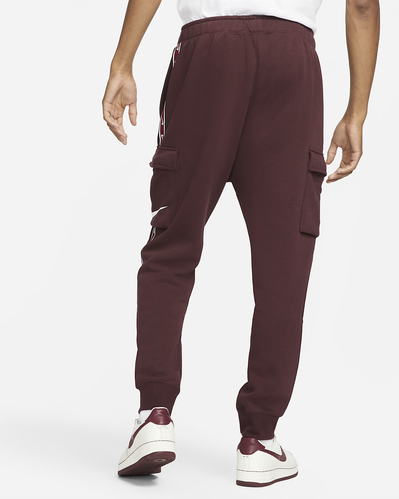 nike repeat pant red