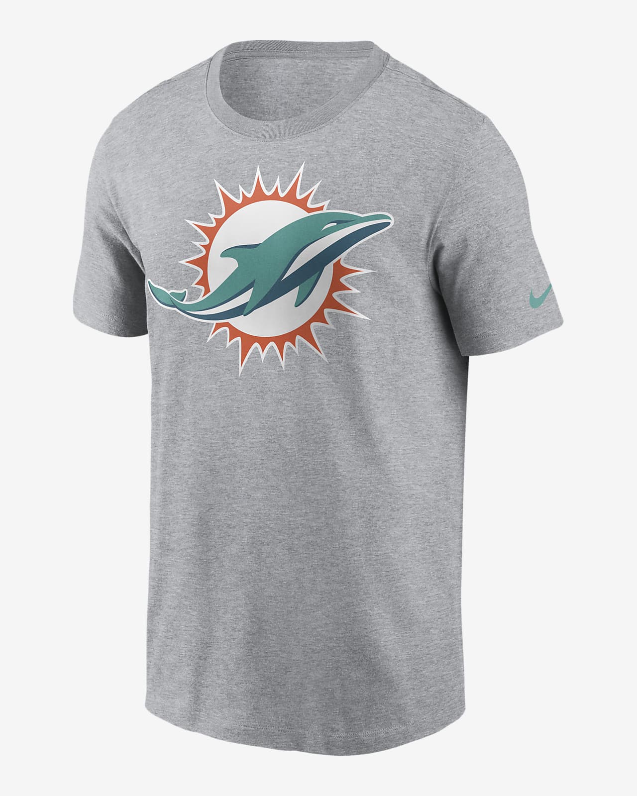 Miami Dolphins Logo Essential Men's Nike NFL T-Shirt.