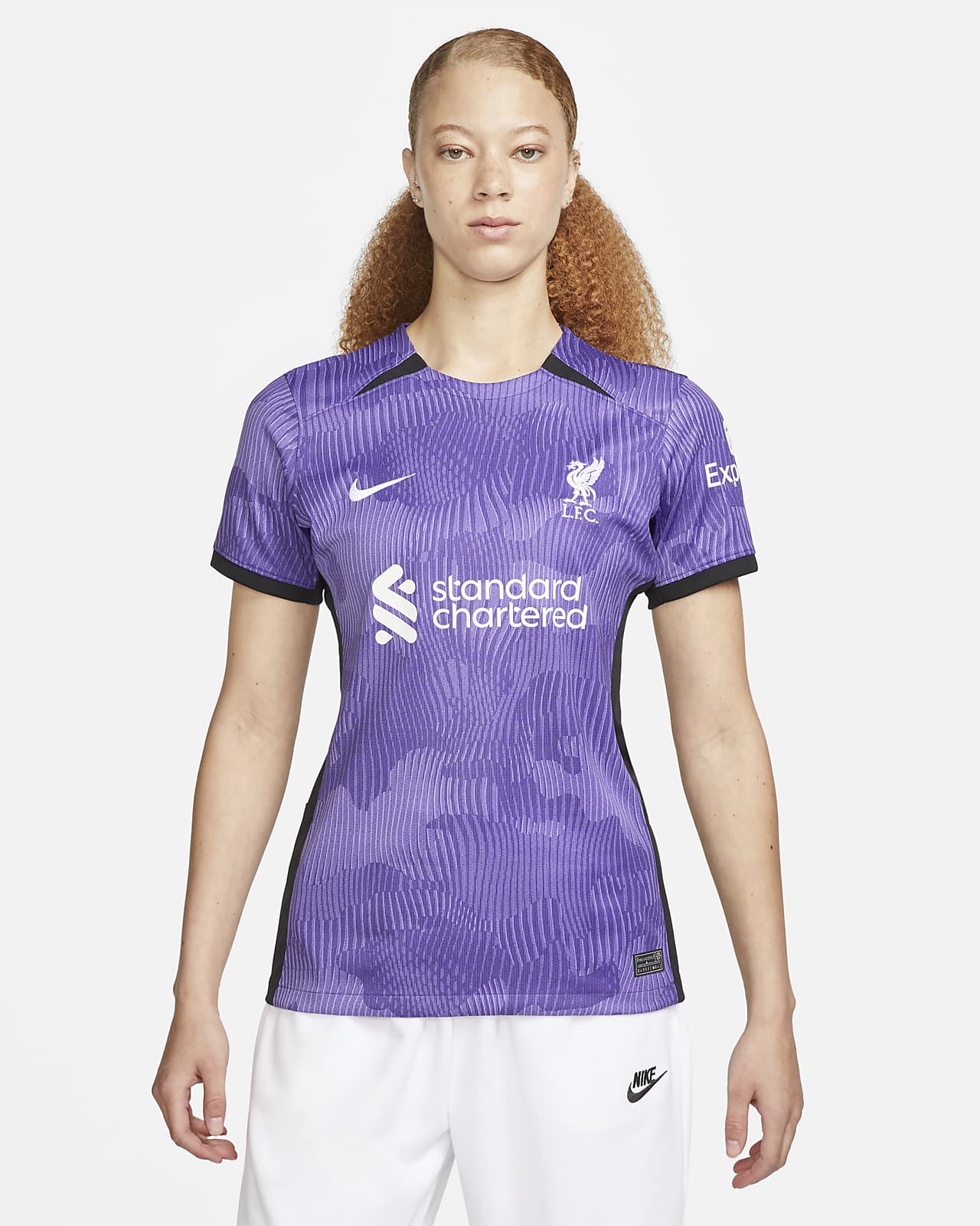 Liverpool FC 2023/24 Stadyum Üçüncü Nike Dri-FIT Kadın Futbol Forması
