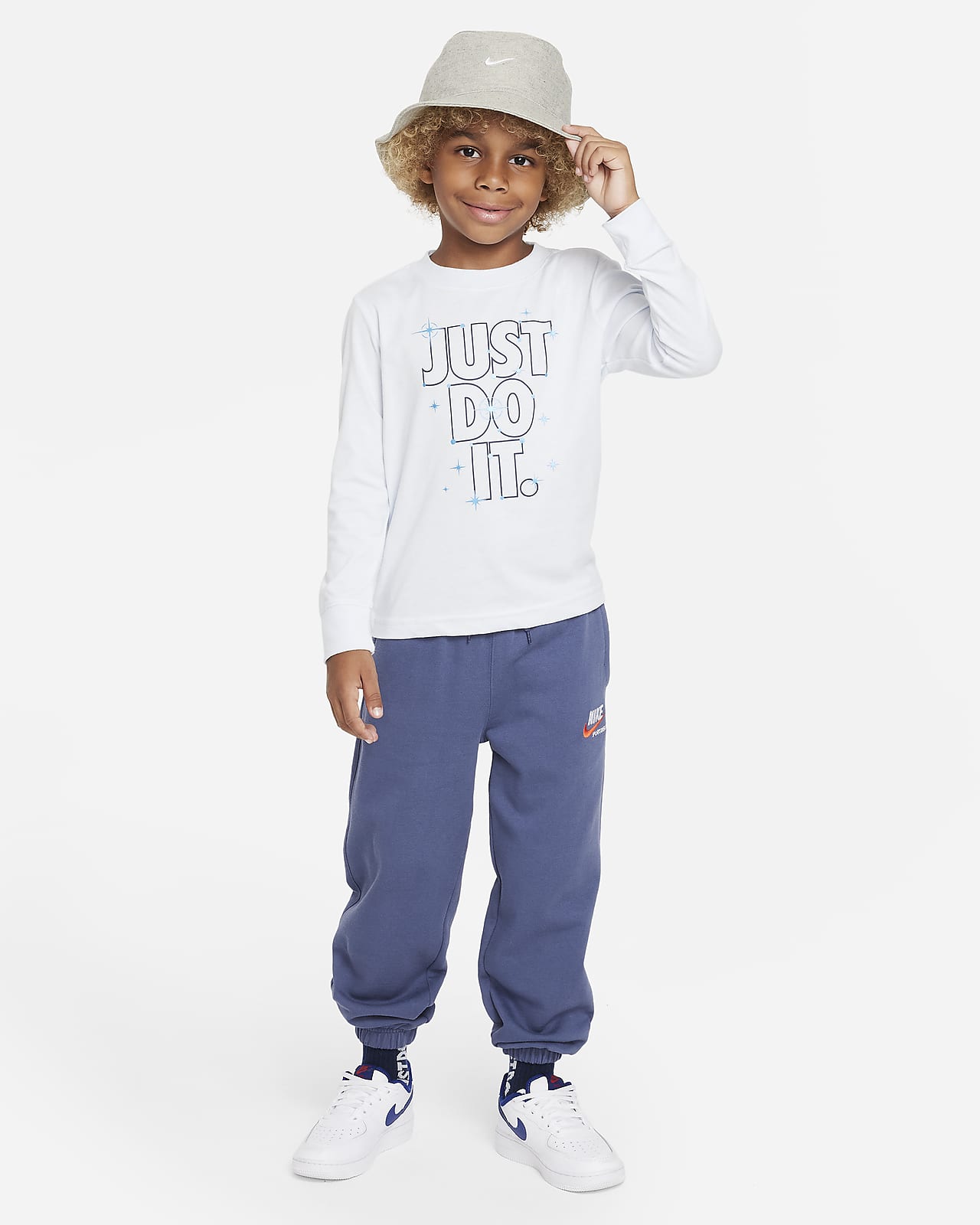 Nike Shine Long Sleeve Tee Little Kids T-Shirt