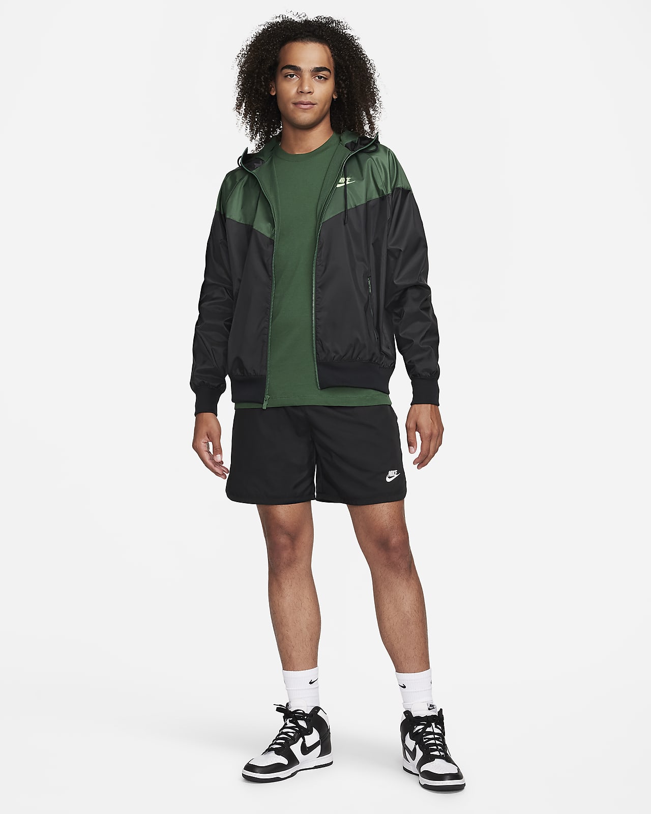 Windrunner Men\'s Sportswear Hooded Jacket. Nike