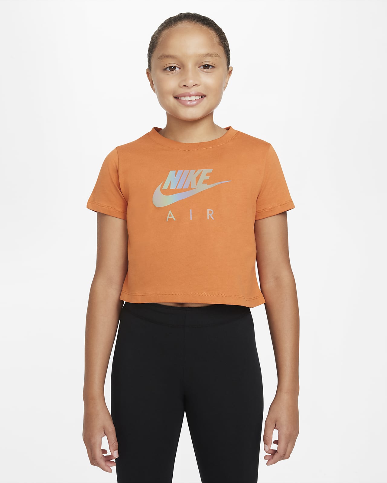 Sportswear Big Kids' (Girls') Crop T-Shirt. Nike.com