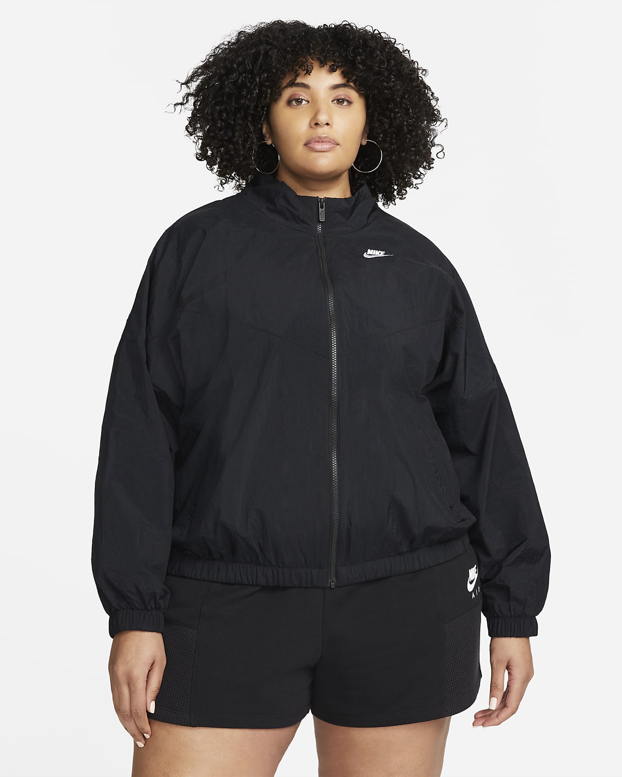 Nike Sportswear Essential Windrunner Damen-Webjacke (große Größe)