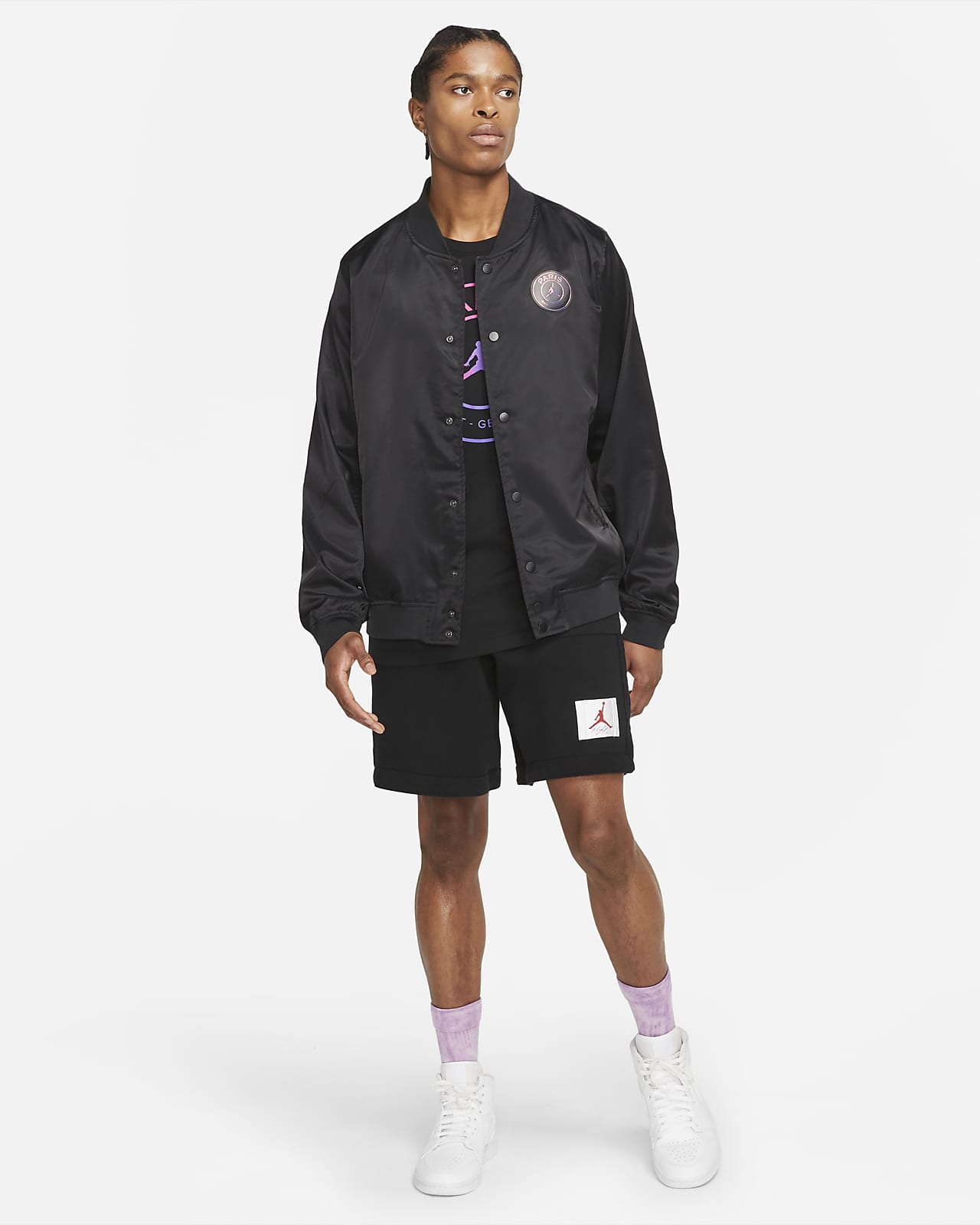 nike psg coach jacket