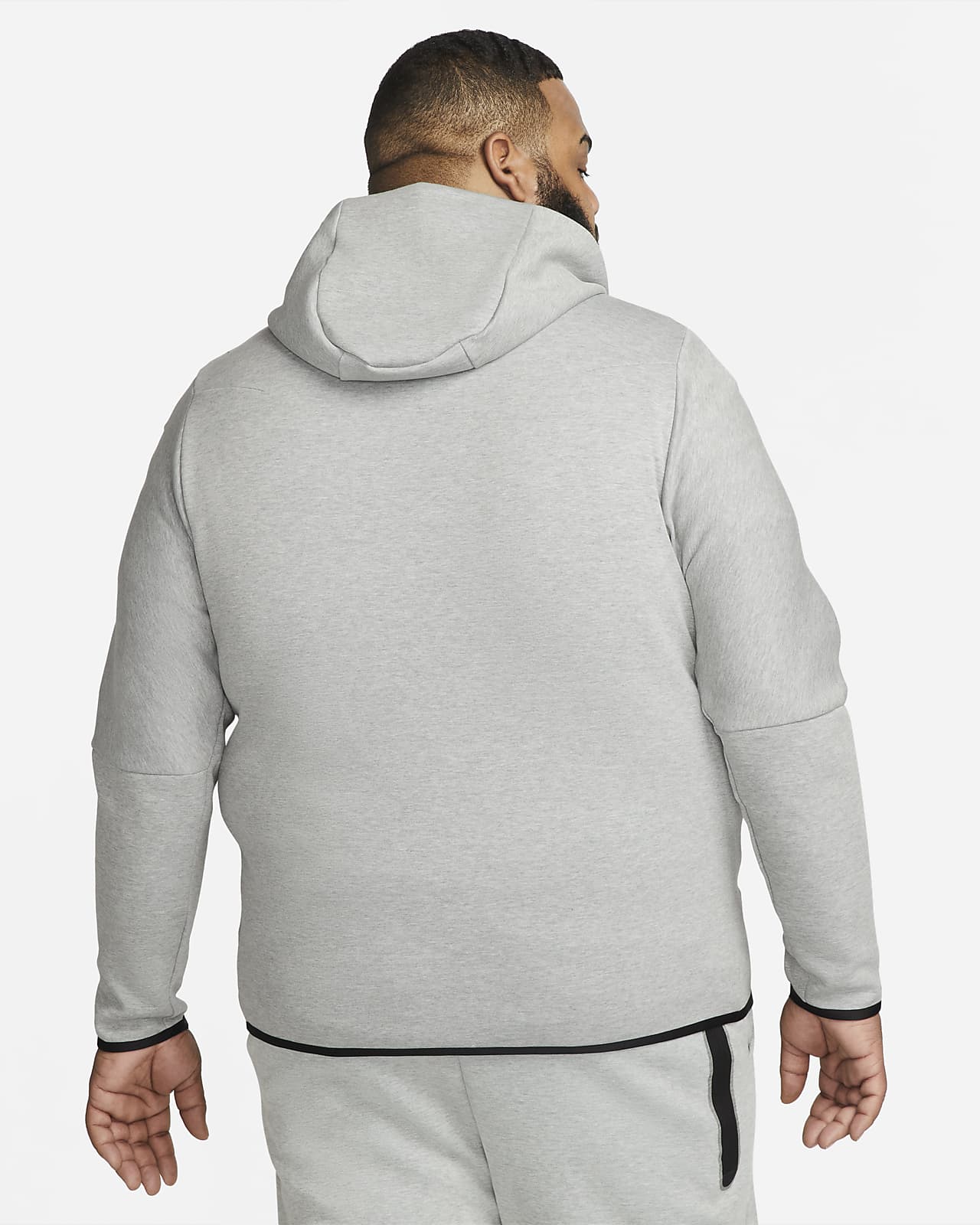 Nike Sportswear Tech Fleece Full-Zip Hoodie Black/Dark Grey