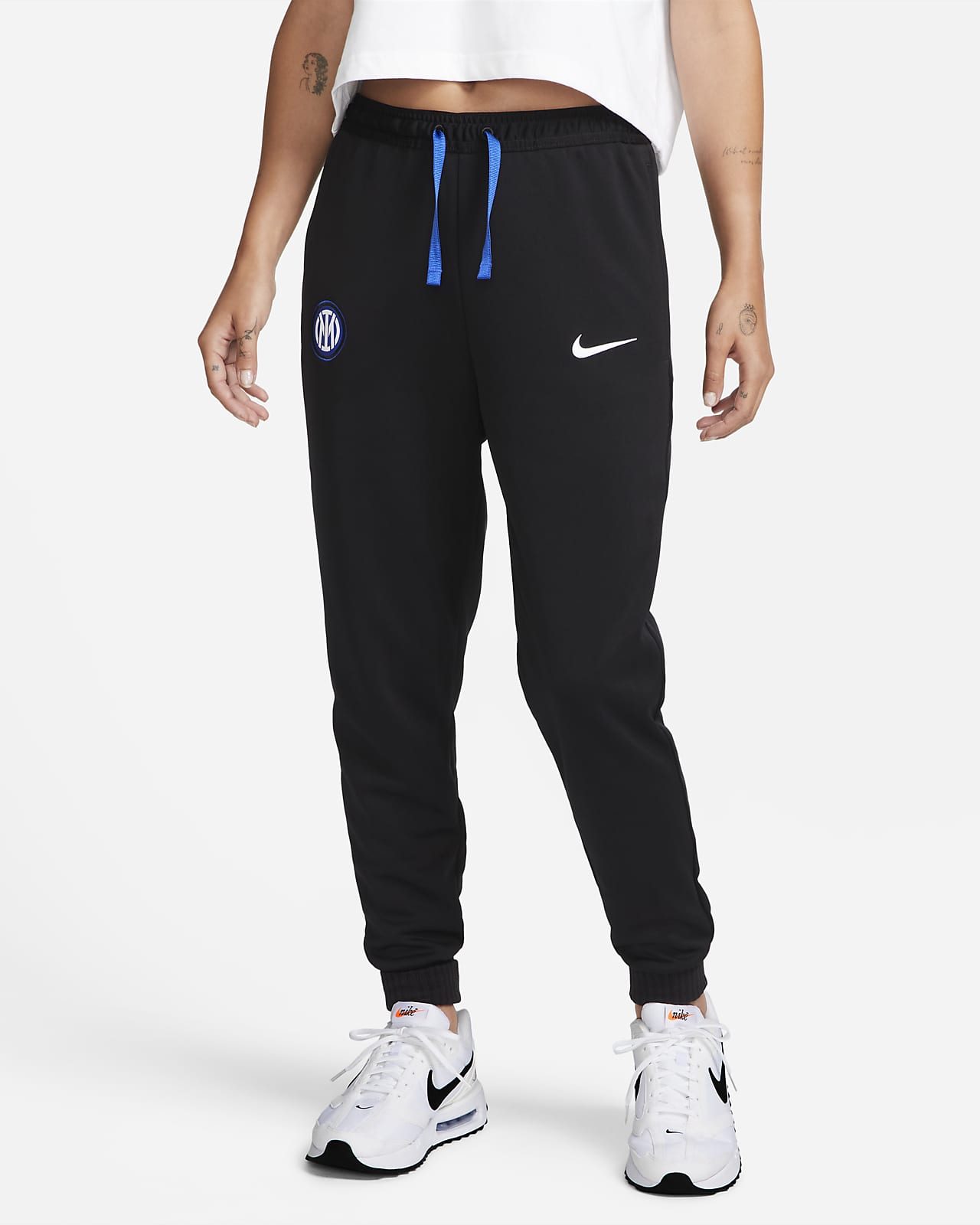 Pantalon de football Nike Dri-FIT Inter Milan Travel pour Femme