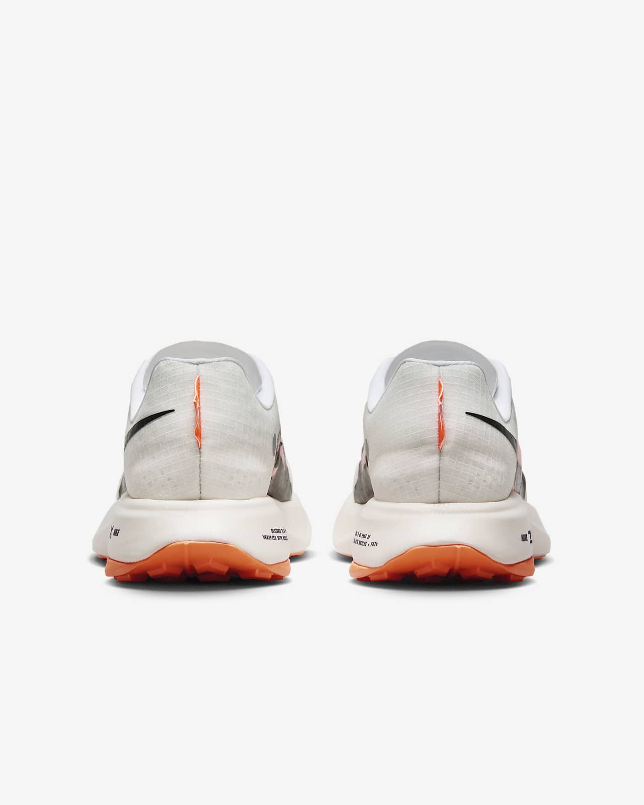 Nike Orange Athletic Shoes