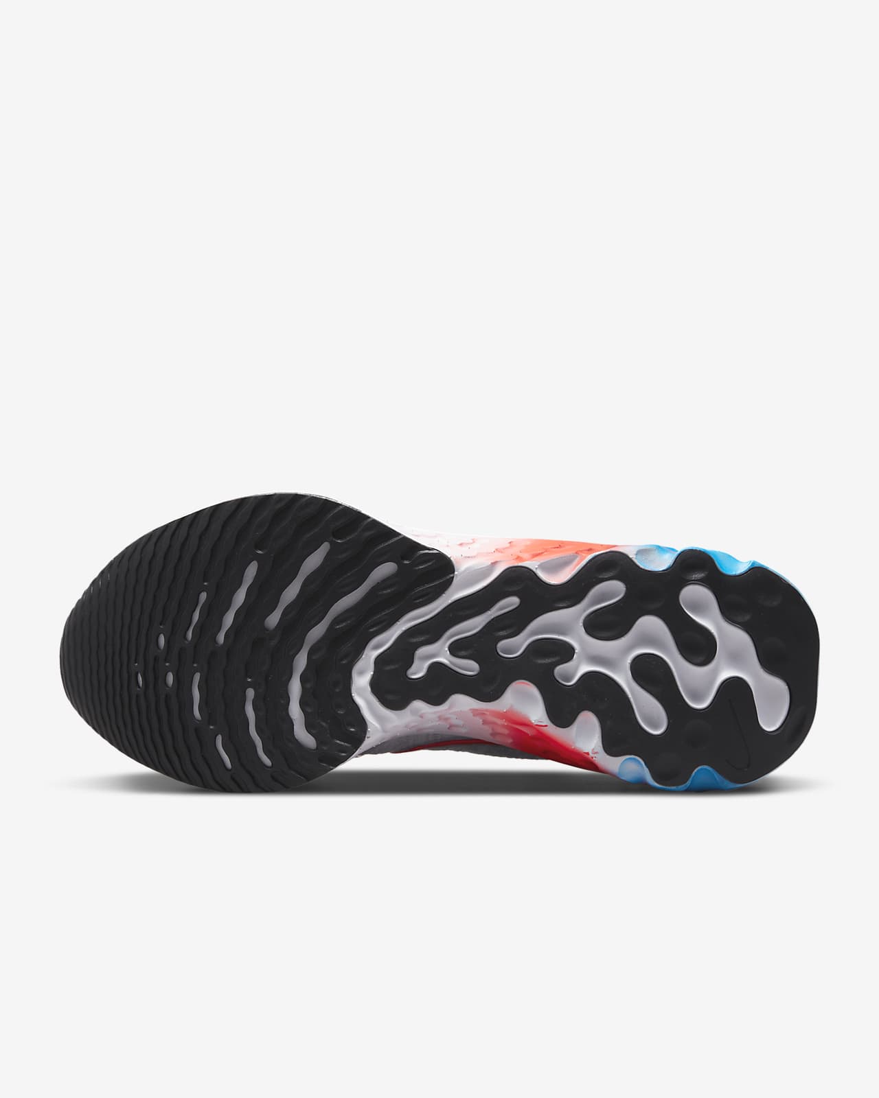 nike react infinity run metallic flyknit sneakers