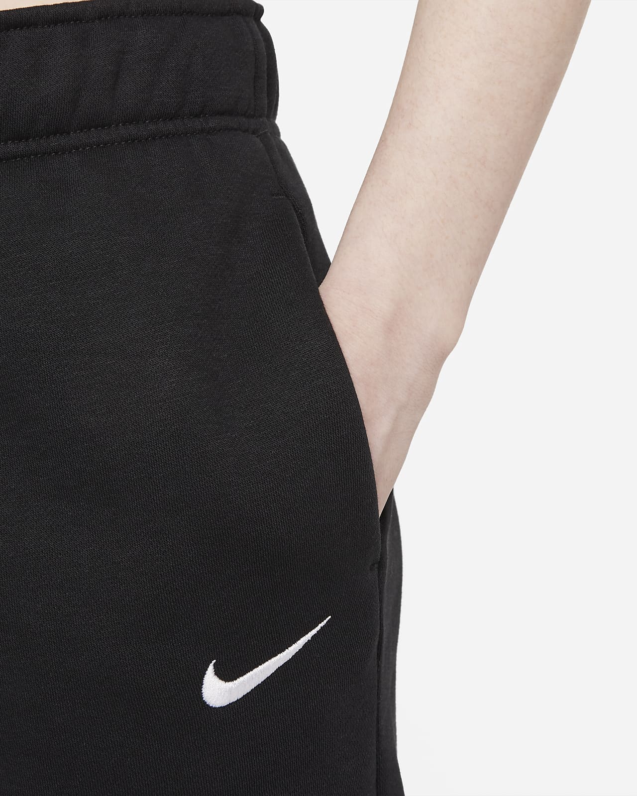 Pantaloni Curve in fleece Nike Sportswear Collection Essentials - Donna.  Nike CH