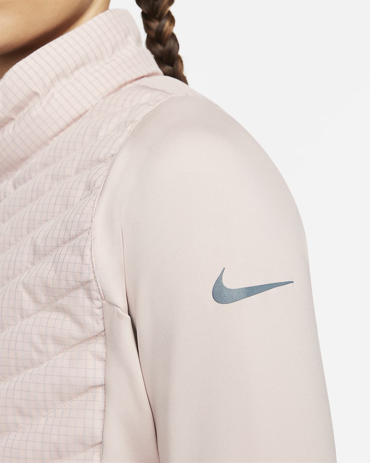 Nike Therma-FIT Run Division Hybrid hardloopjack voor dames. Nike NL
