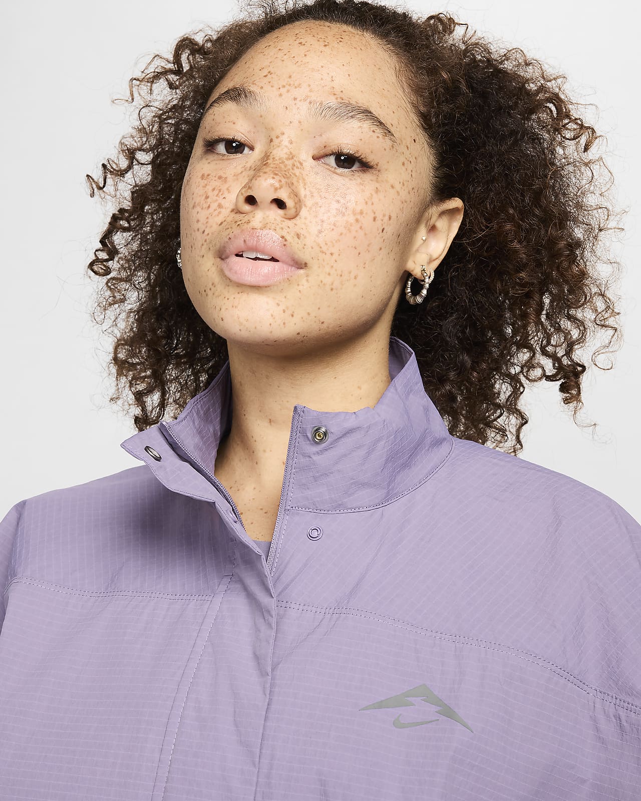 nike purple jacket women's