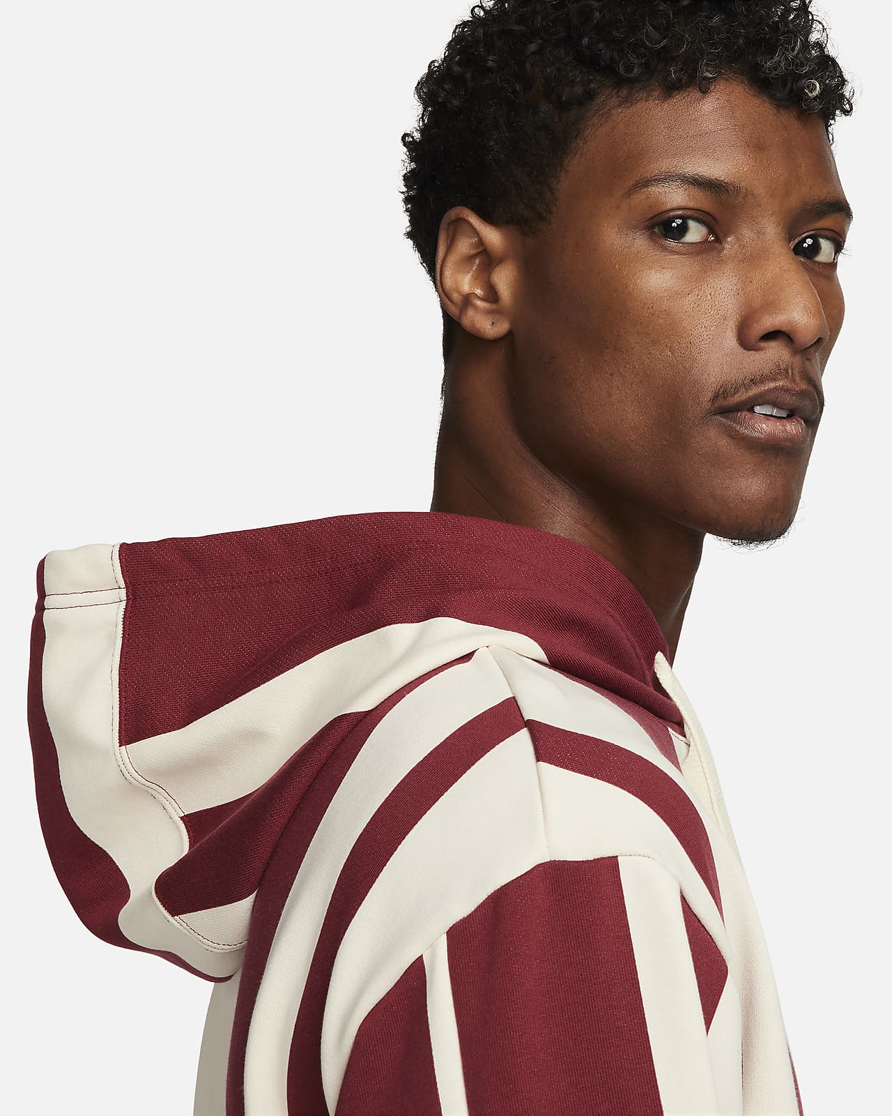 Felpa da tennis in fleece con cappuccio Dri FIT NikeCourt Heritage