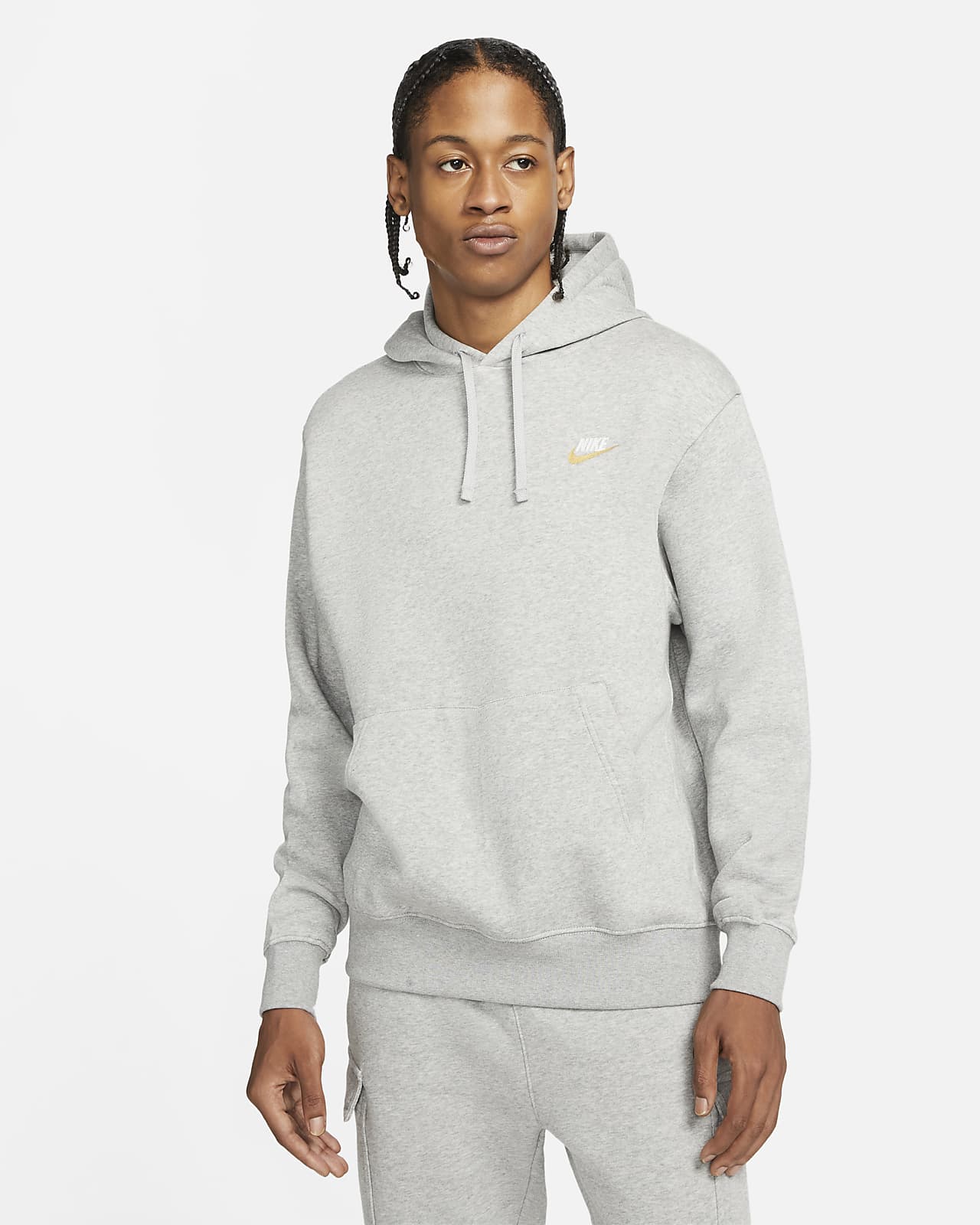 nike sportswear club fleece pullover hoodie