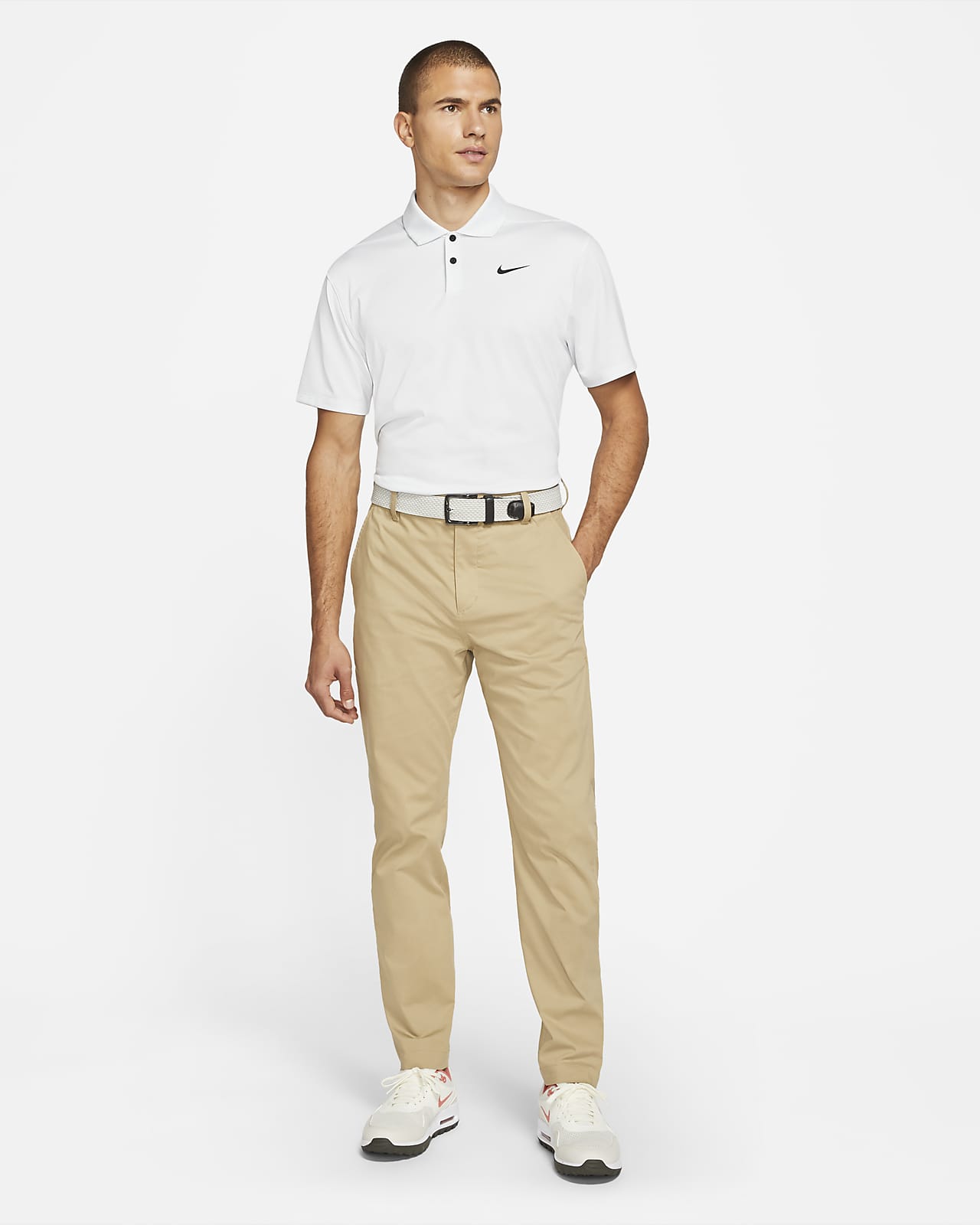 secundario poetas foso Nike Dri-FIT UV Pantalón chino de golf con ajuste entallado - Hombre. Nike  ES