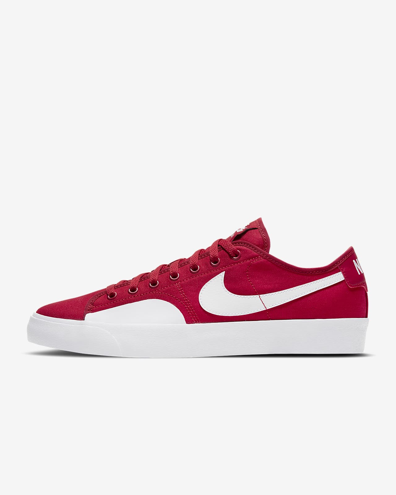 red nike skate shoes