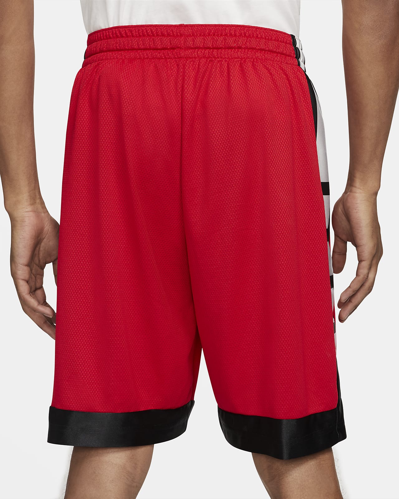 nike dry elite men's stripe basketball shorts