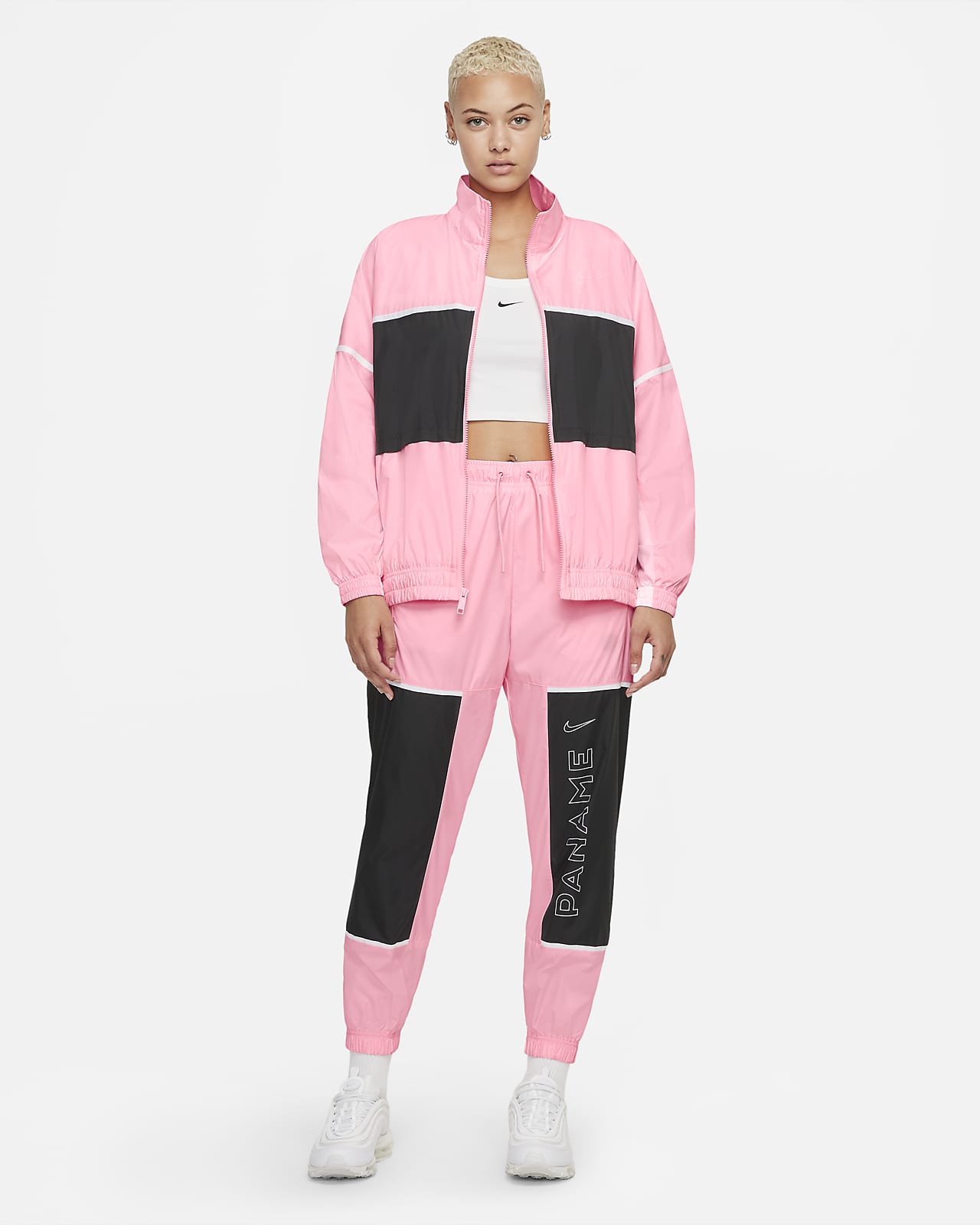 Giacca da calcio in tessuto Paris Saint-Germain - Donna. Nike CH