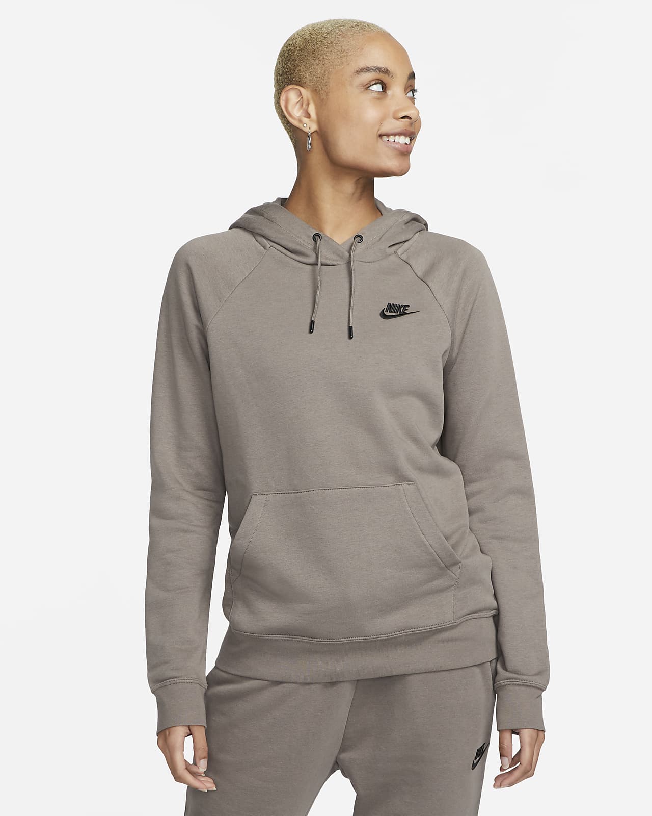 Nike Sportswear Essential Fleece-Hoodie Damen. Nike