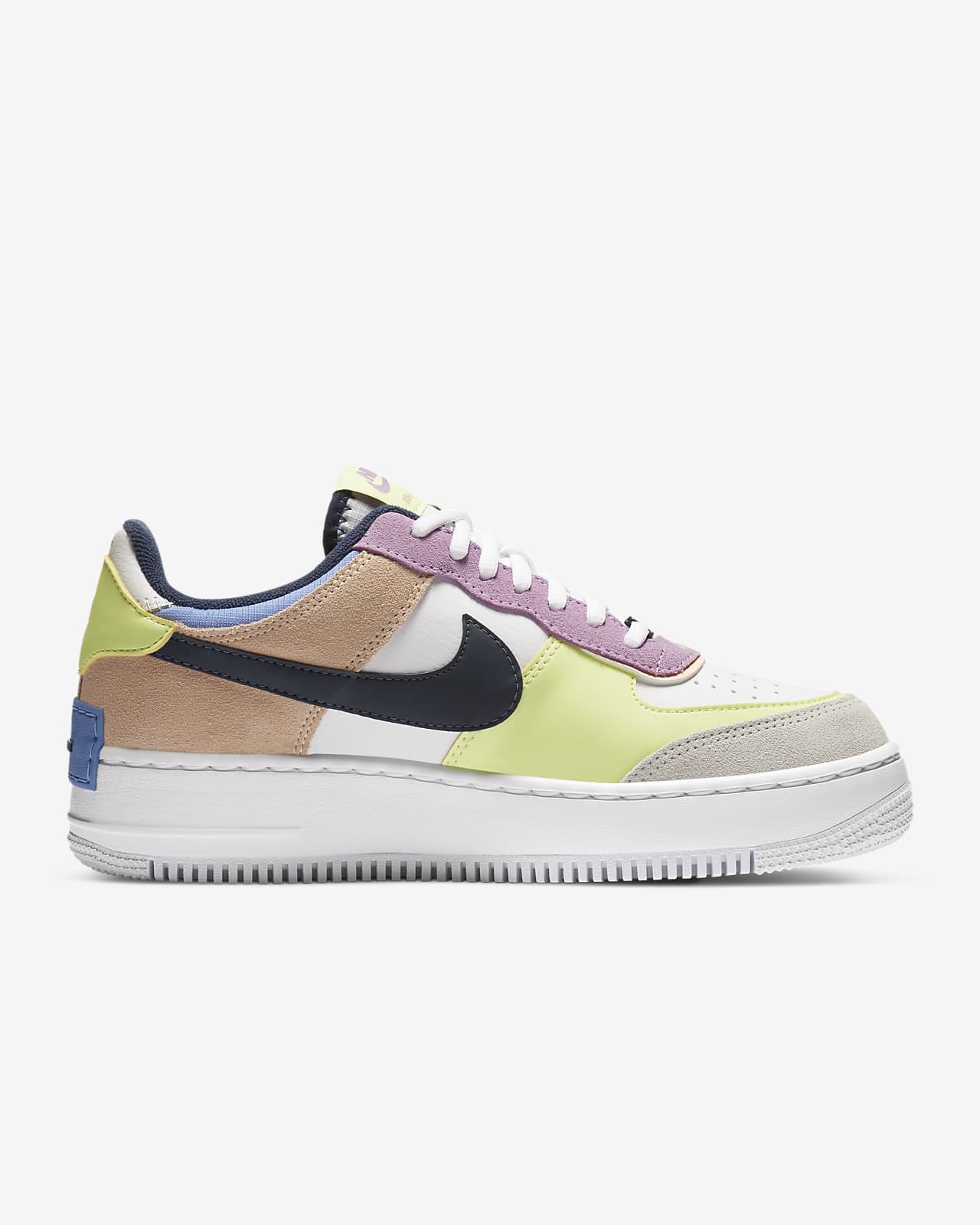 nike air force 1 shadow trainers pastel
