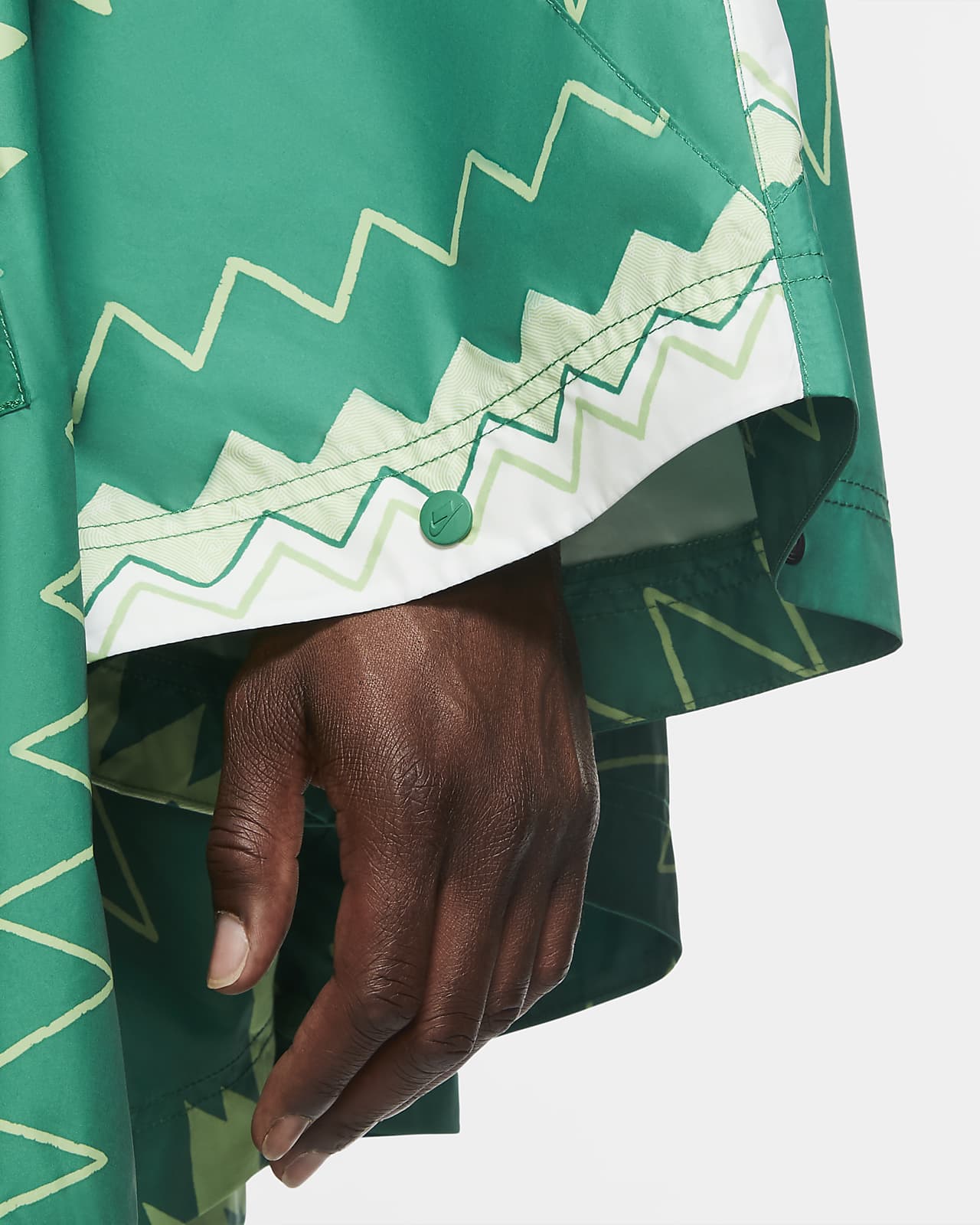 nike woven poncho mens