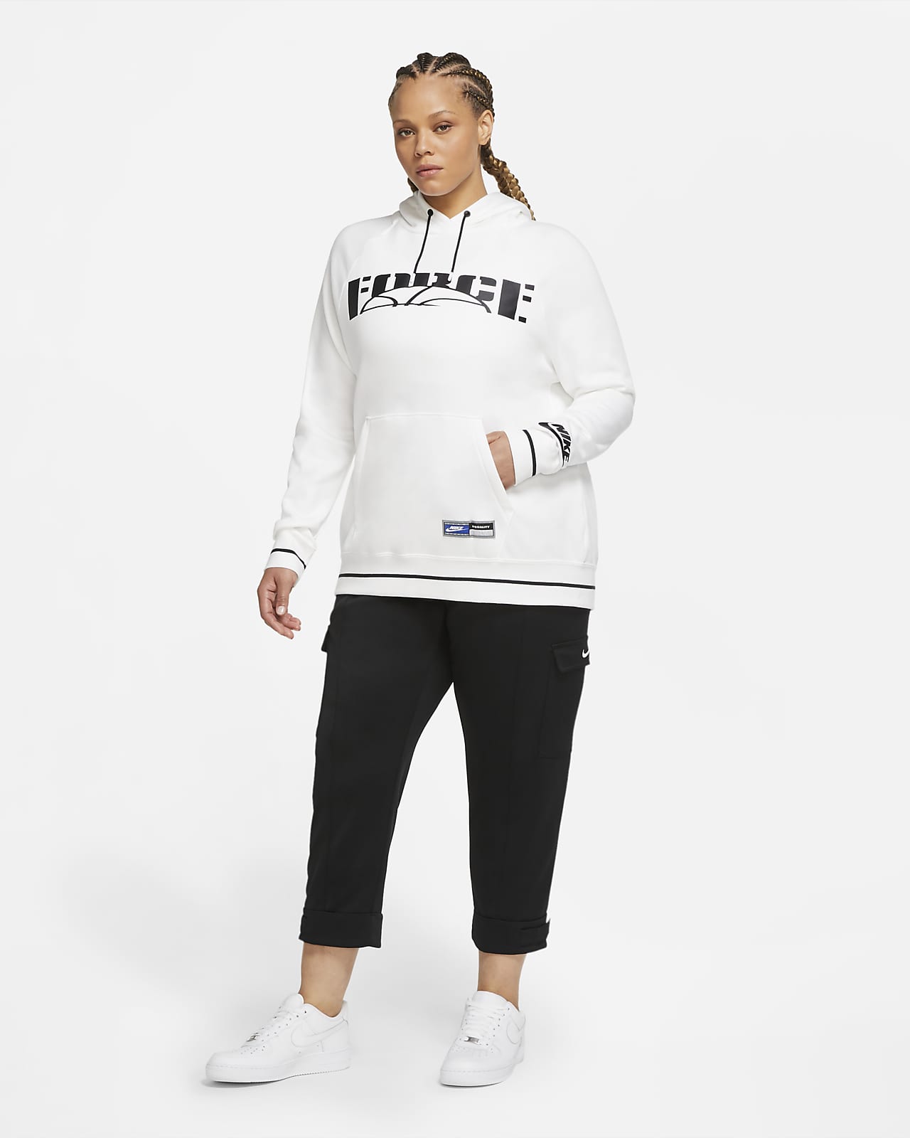 plus size nike pullover