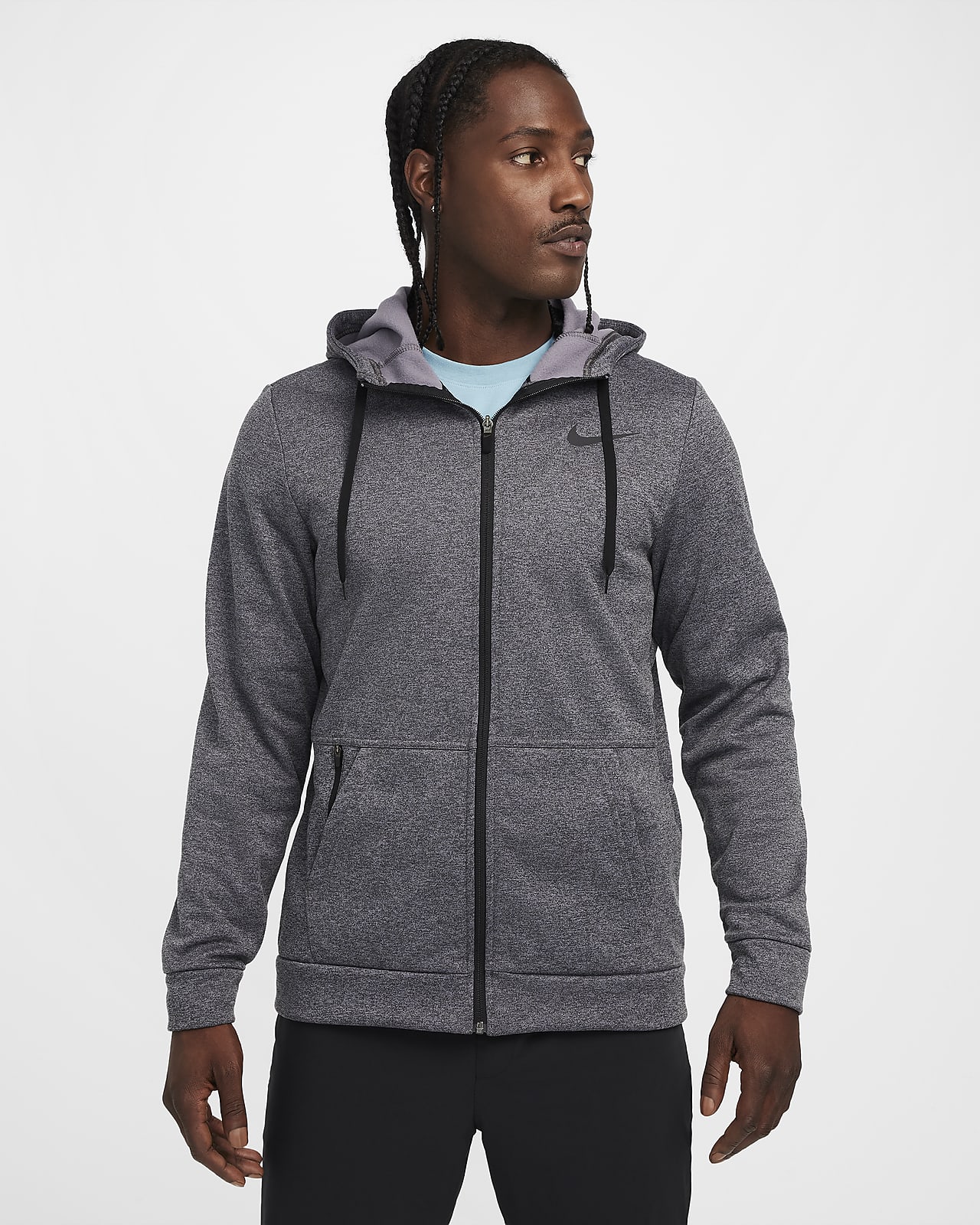 nike therma hoodie full zip