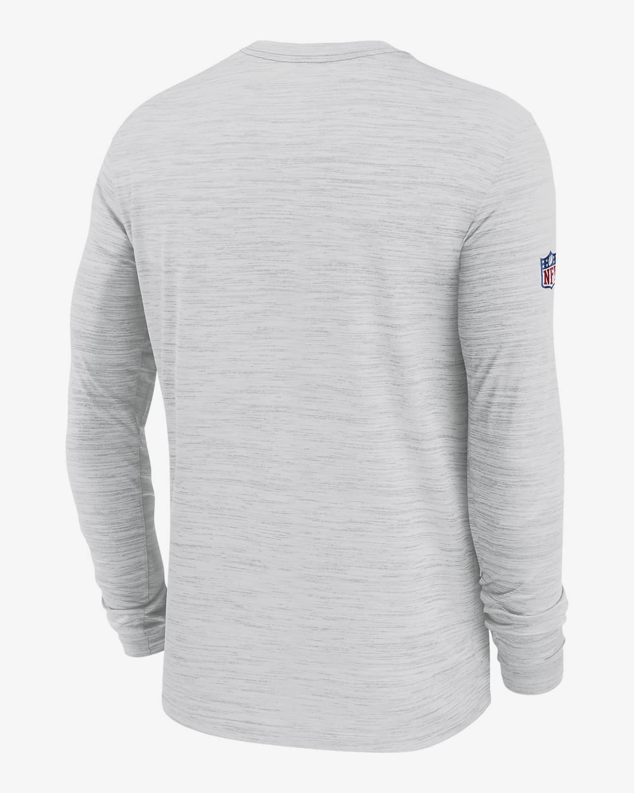 Exclusive Men's Nike NFL Long Sleeve Mock Neck White Shirt