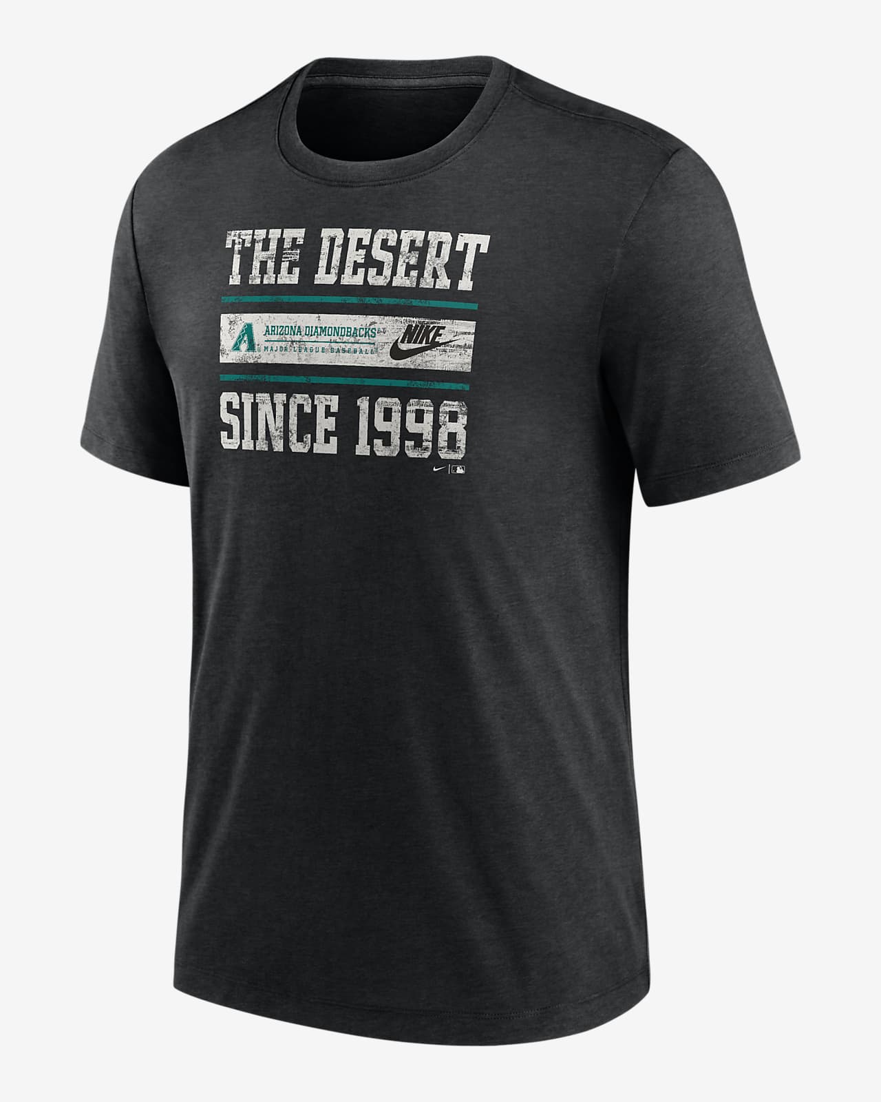 Arizona Diamondbacks Cooperstown Local Stack Men's Nike MLB T-Shirt