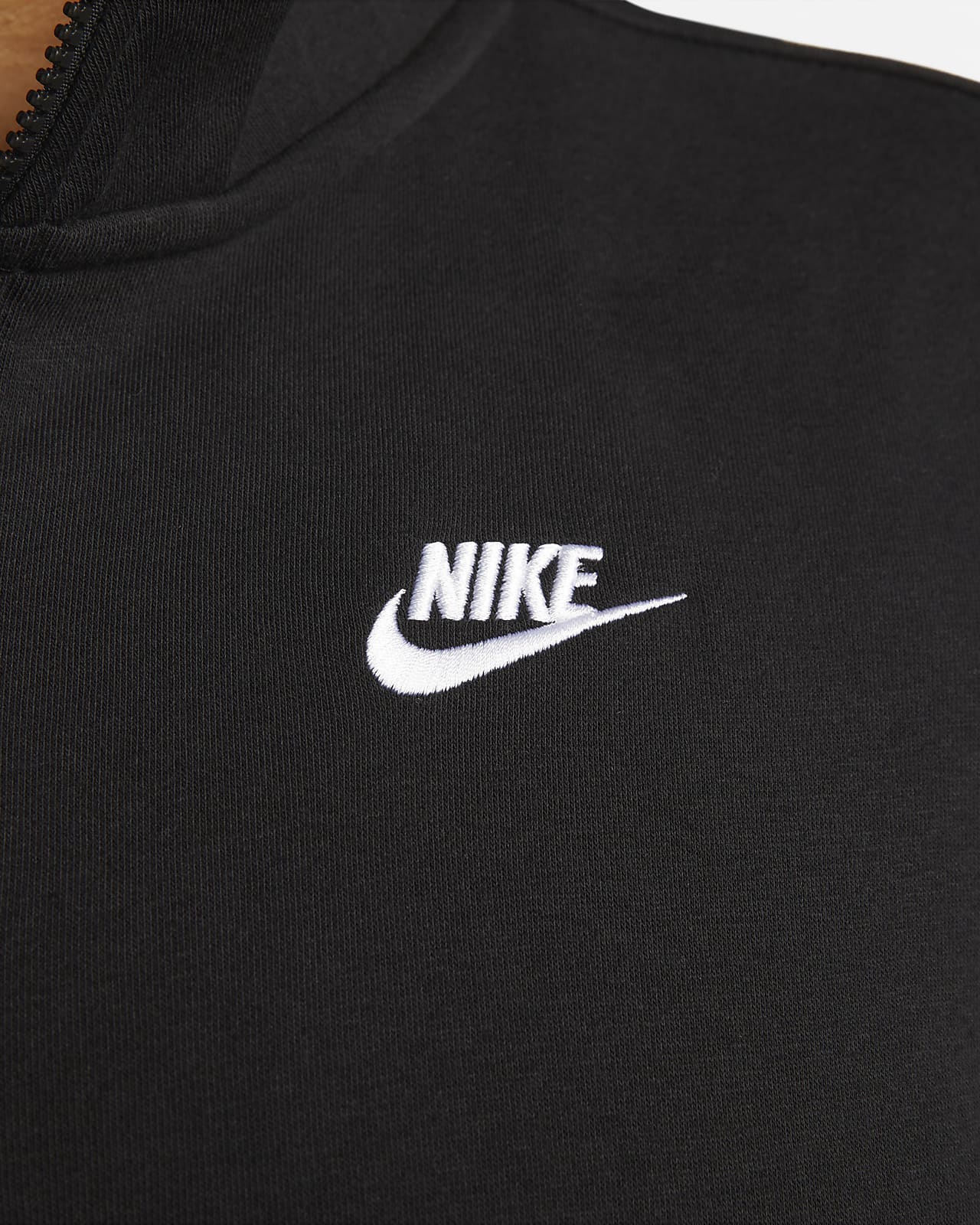 Nike Sportswear Club Fleece Women's 1/2-Zip Sweatshirt (Plus Size). Nike HR
