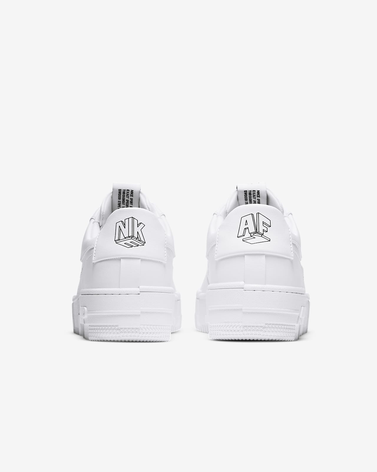 air force 1 white with black swoosh womens