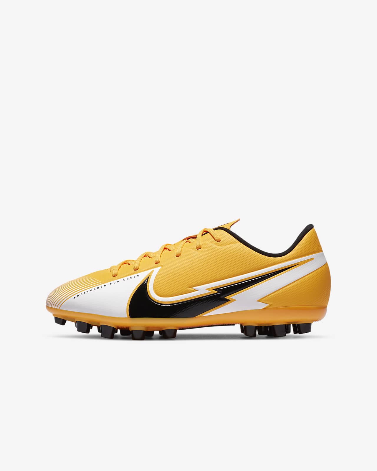 boys yellow football boots