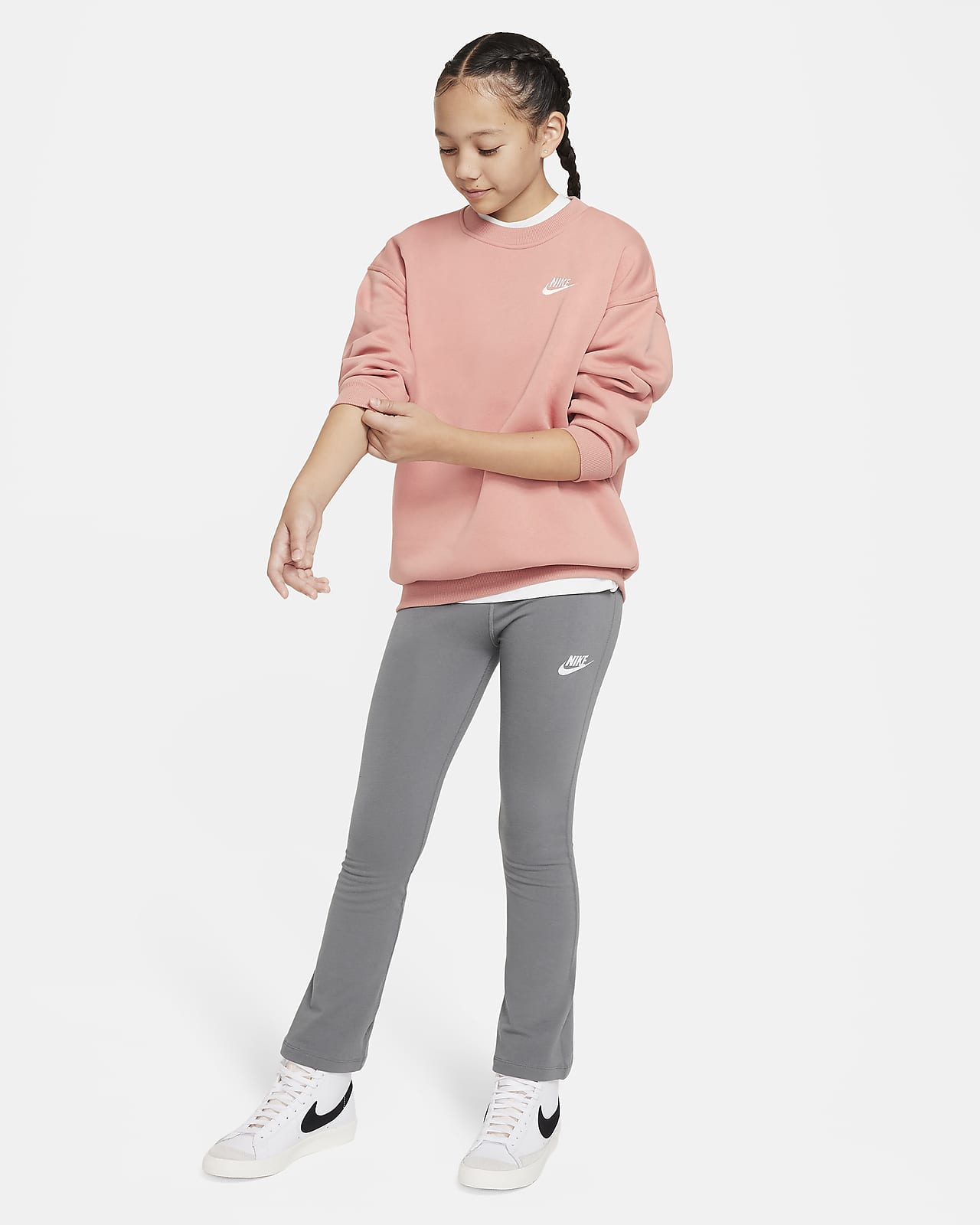 Nike Sportswear Favorites Big Kids' (Girls') Printed Leggings (Extended  Size)