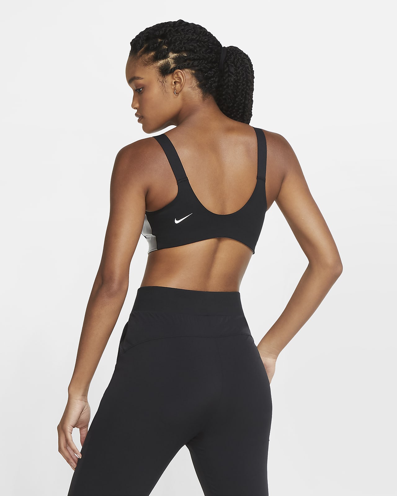 nike metallic sports bra