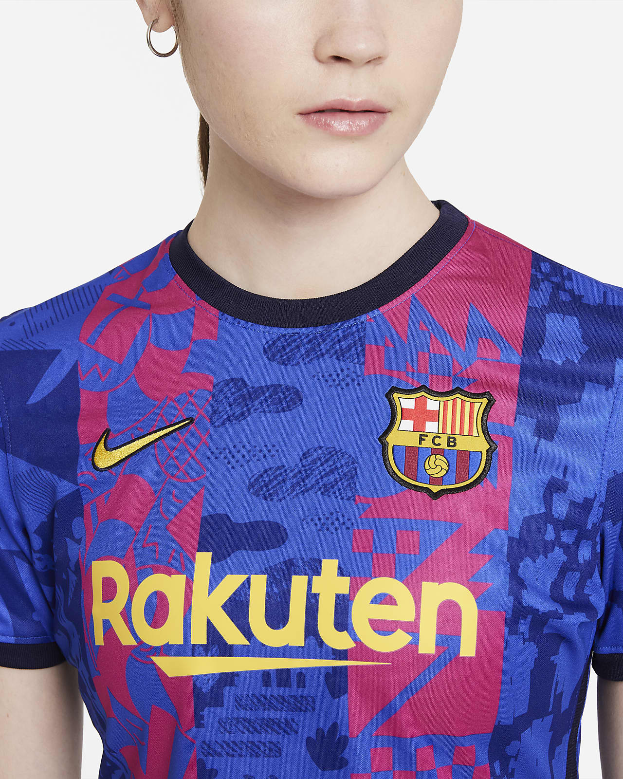 Stadium FC Barcelona Camiseta de fútbol Nike Dri-FIT ADV - Mujer. Nike ES